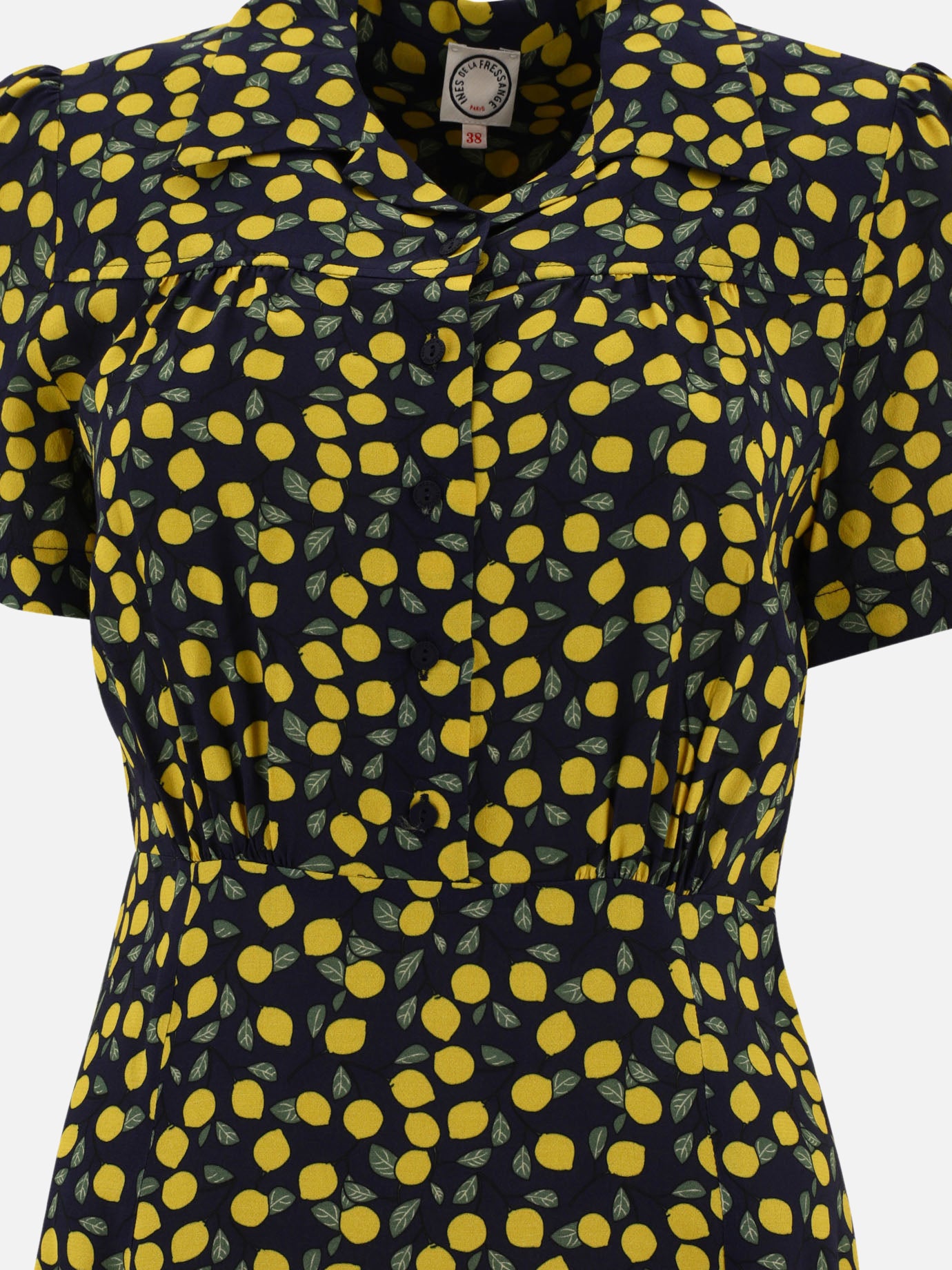 Ines De La Fressange "Angèle" dress 17303390_38 Blue 3