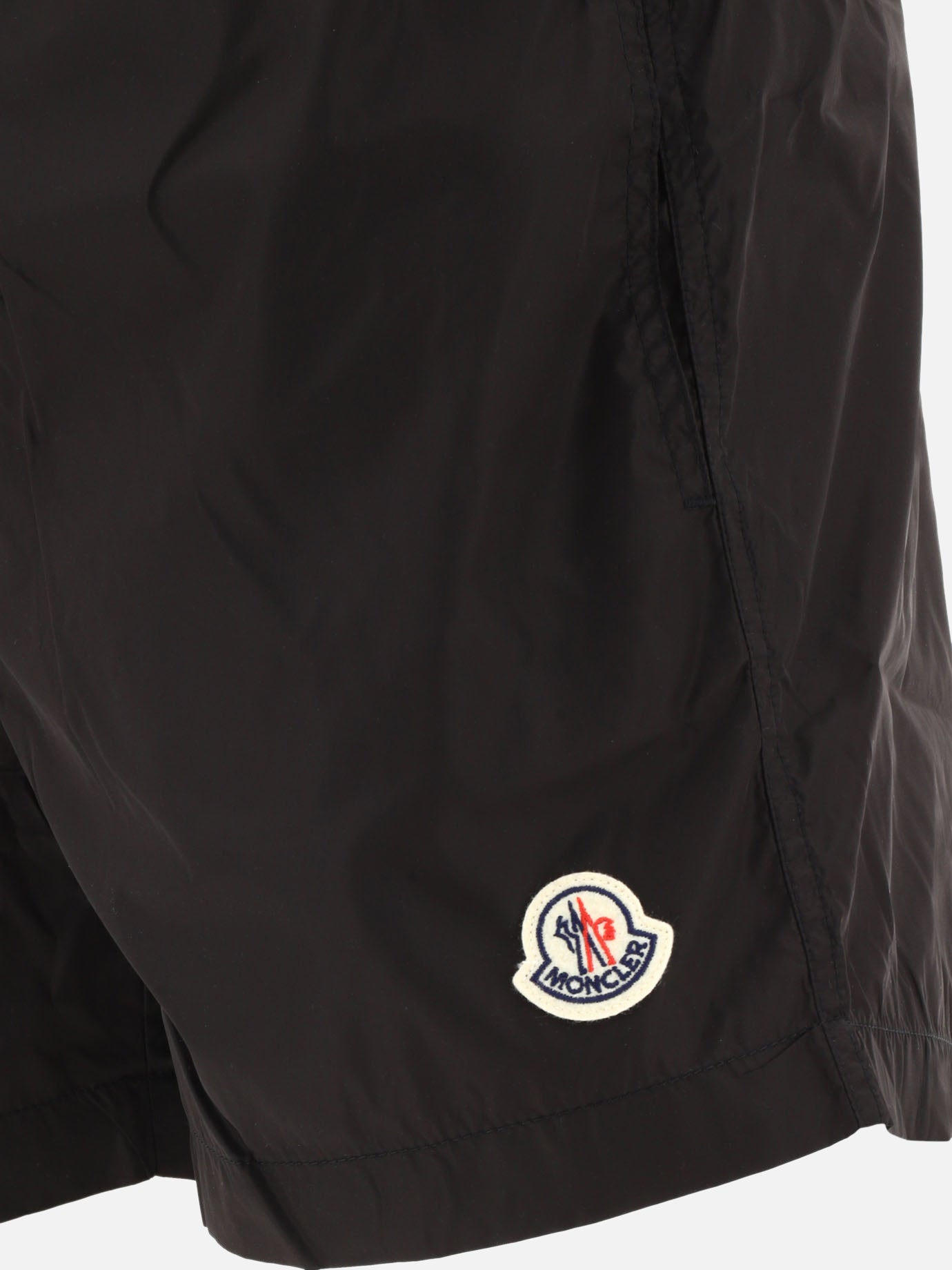 Moncler Swimshorts with logo 15610089_S Blue 4