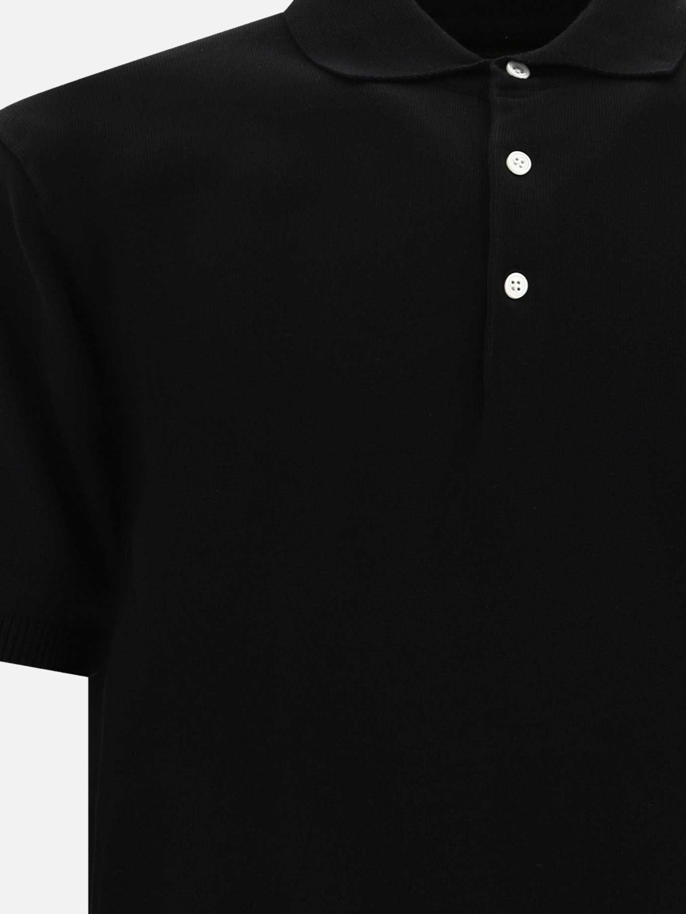 Beams Plus "12G" polo shirt 14500243_L Black 4