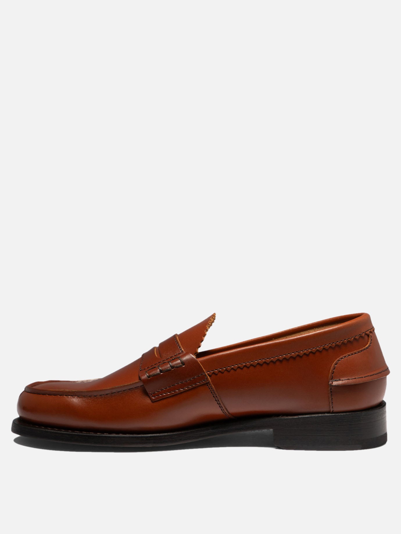 Saxone of Scotland "Arran" loafers 11424230_6 Brown 3