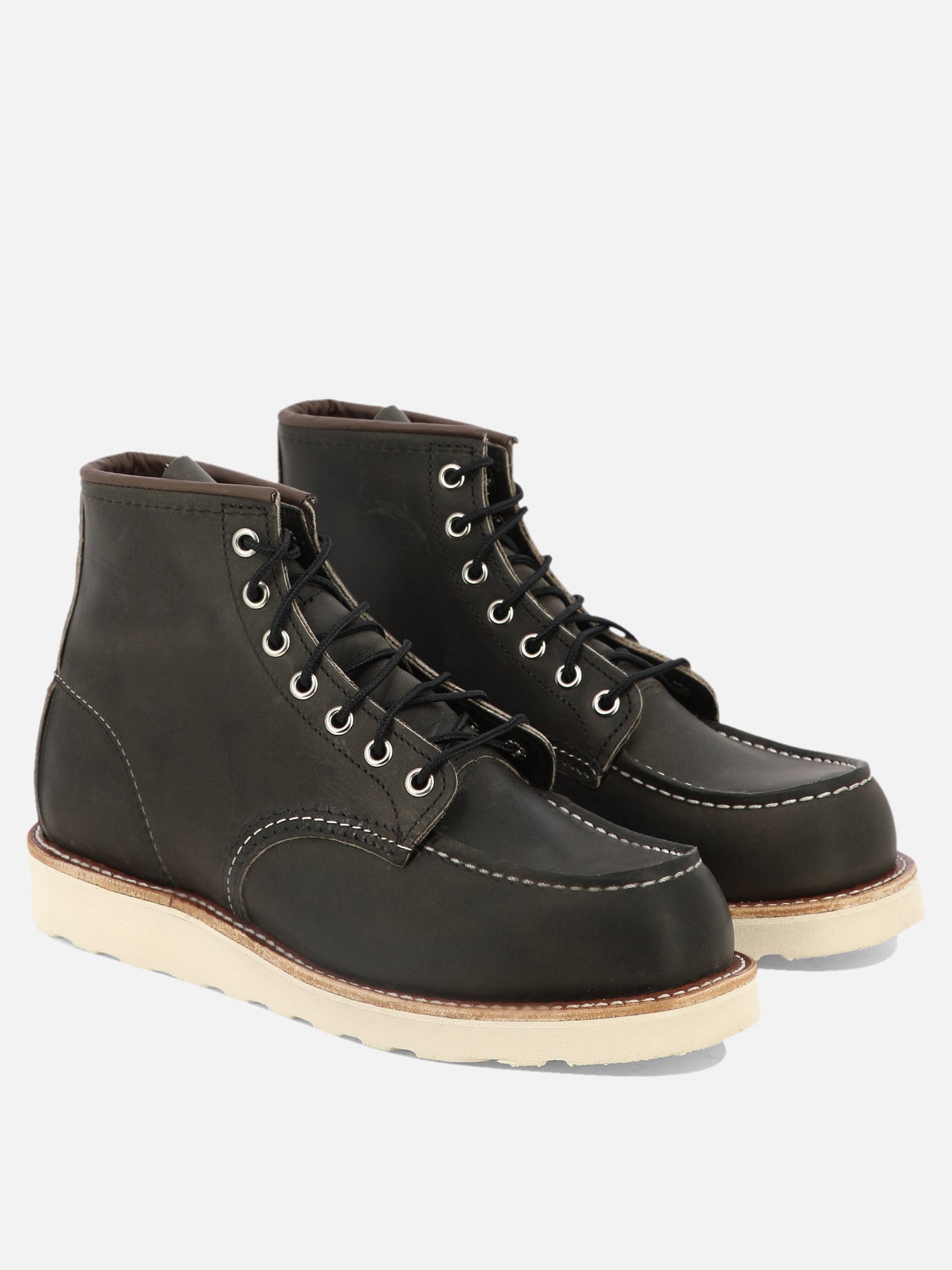 Red Wing Shoes "Classic Moc" lace-up boots 16218833_8 Grey 2