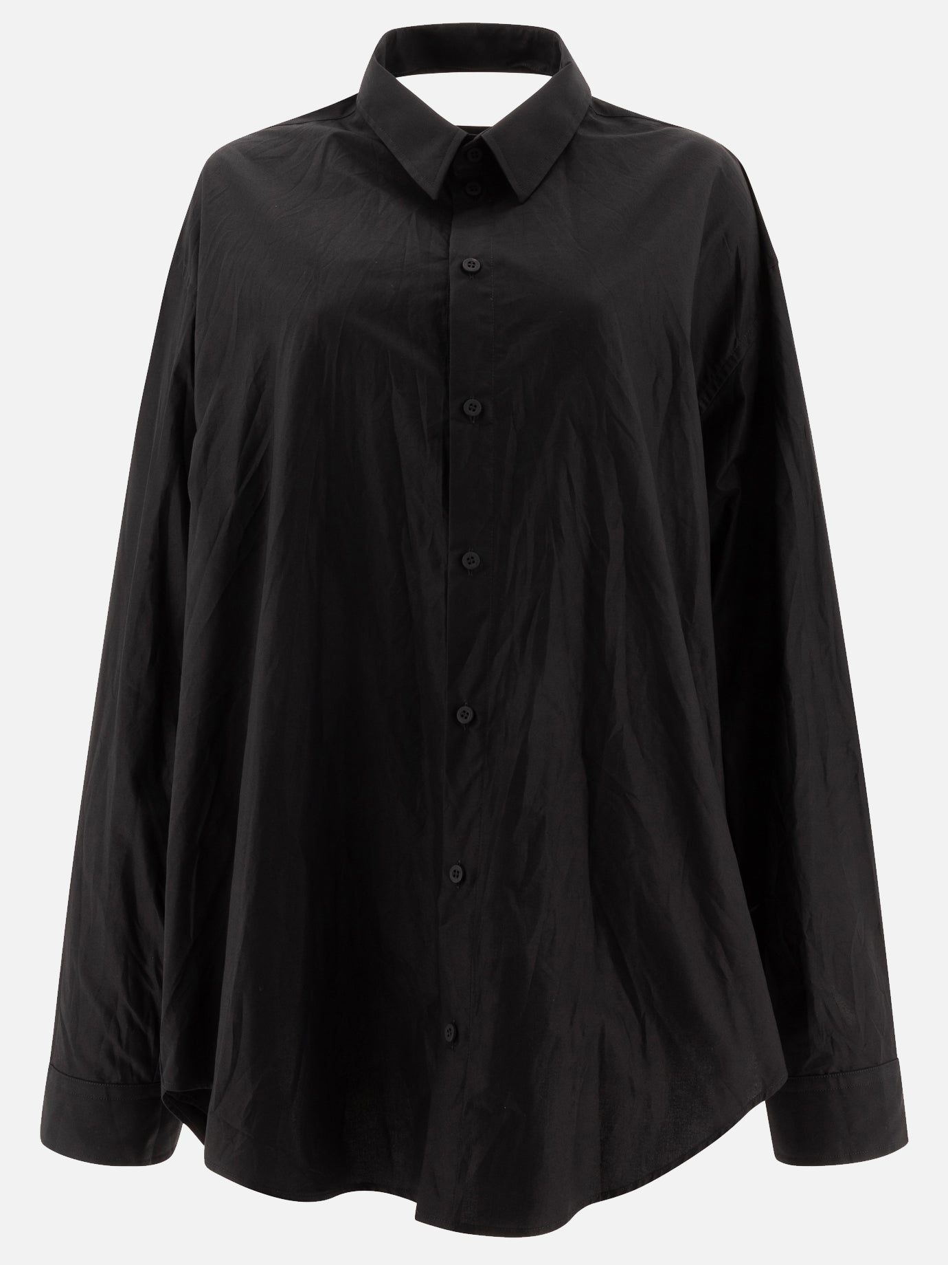 Balenciaga "Suspended" shirt-effect dress 19924709_36 Black 1