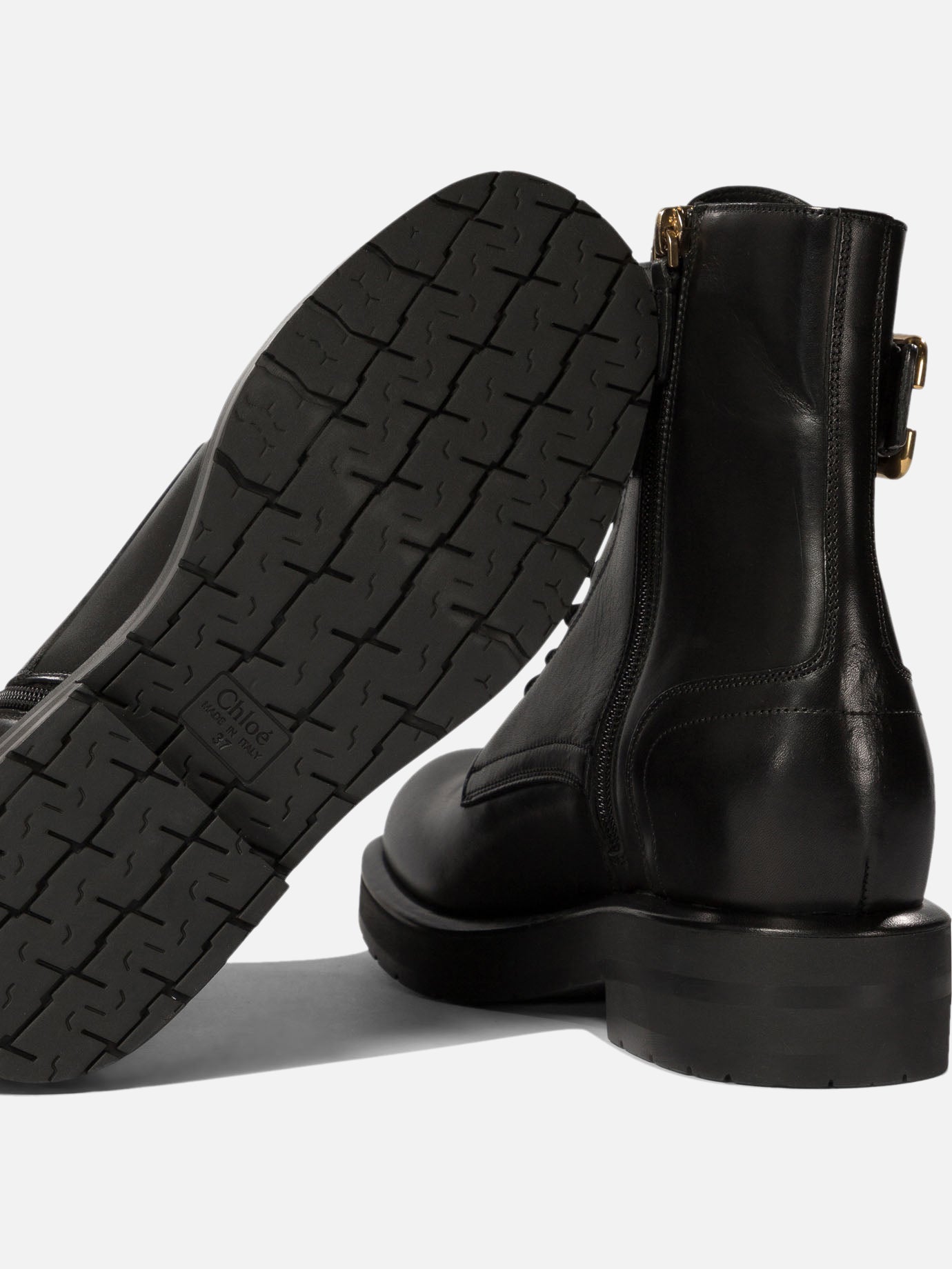 Chloé "Coddington" combat boots 10166683_36 Black 5