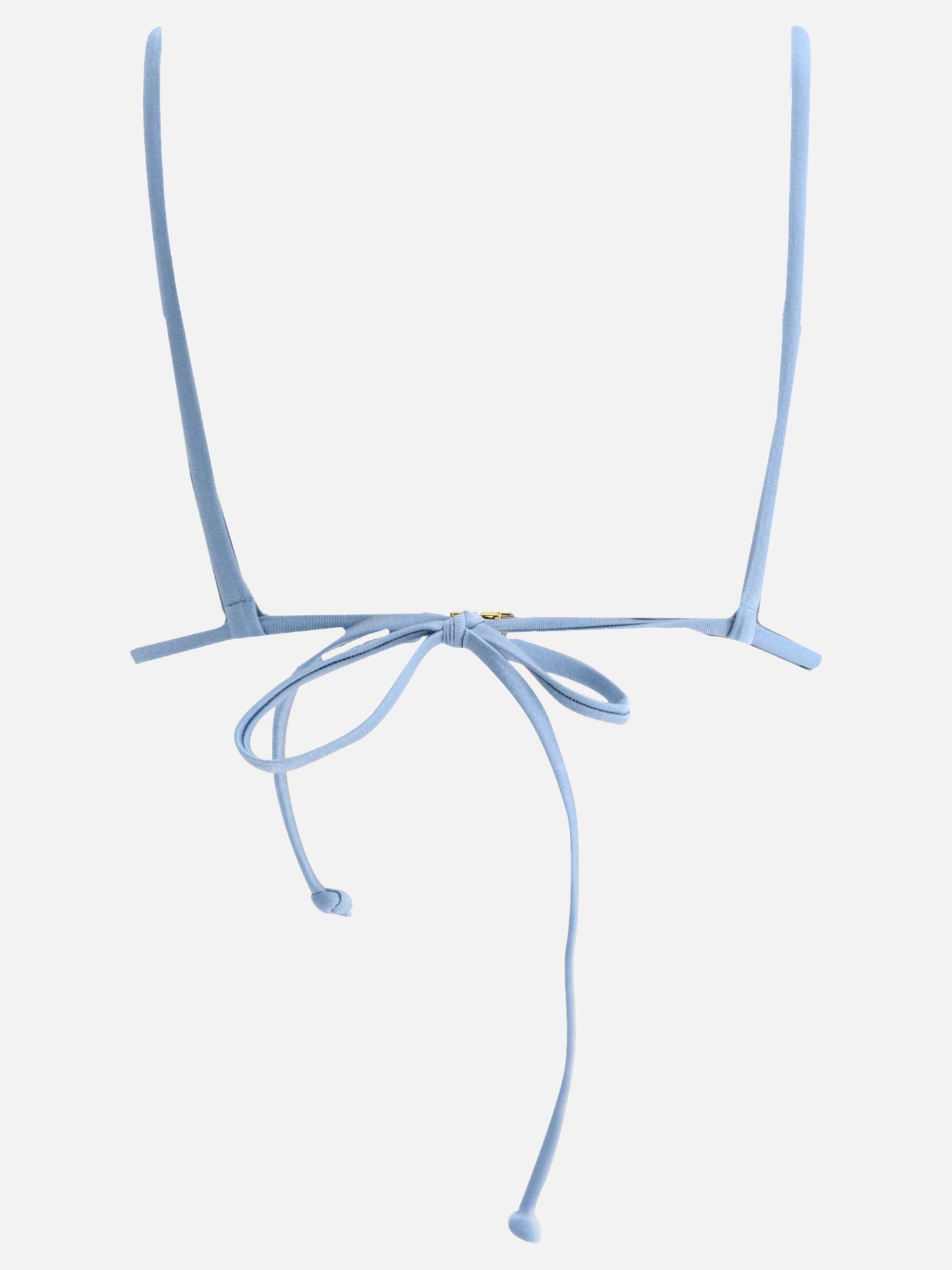 Ganni "Blue String" bikini top 19074701_34 Light blue 2
