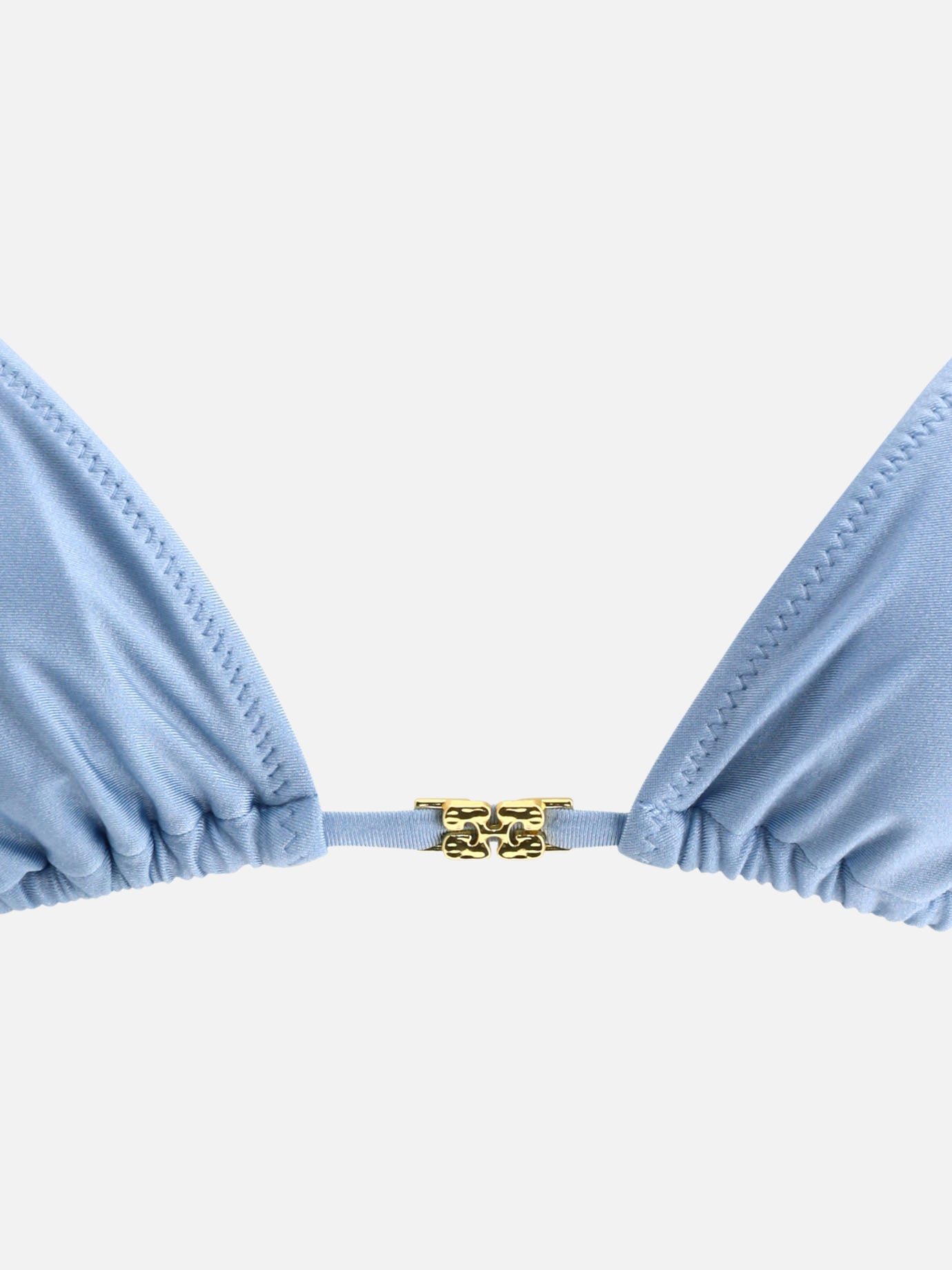 Ganni "Blue String" bikini top 19074701_34 Light blue 3