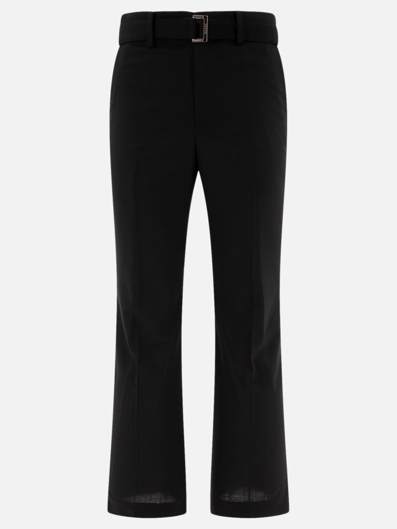 Sacai Belted trousers 15961272_1 Black 1