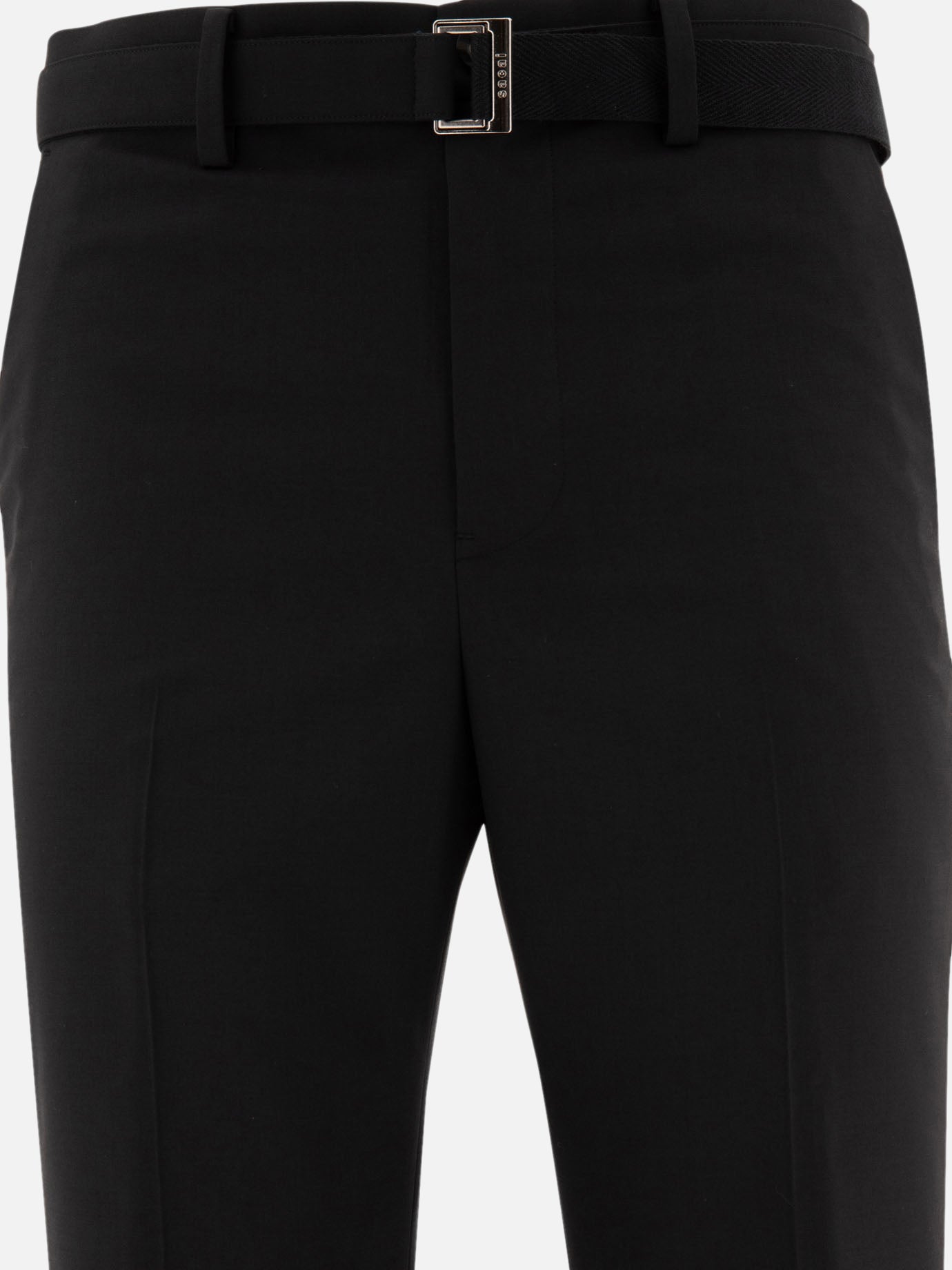 Sacai Belted trousers 15961272_1 Black 3