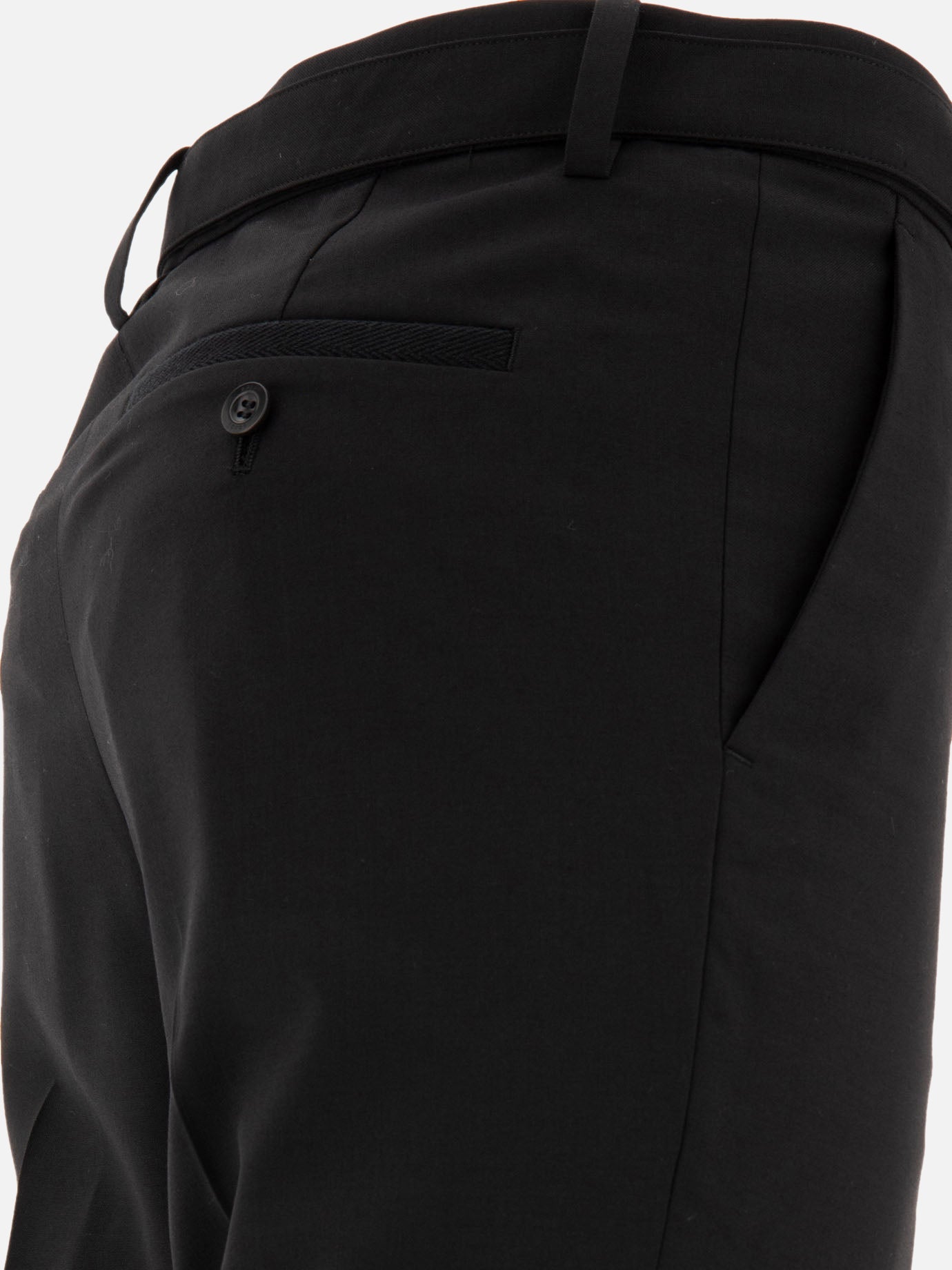 Sacai Belted trousers 15961272_1 Black 4