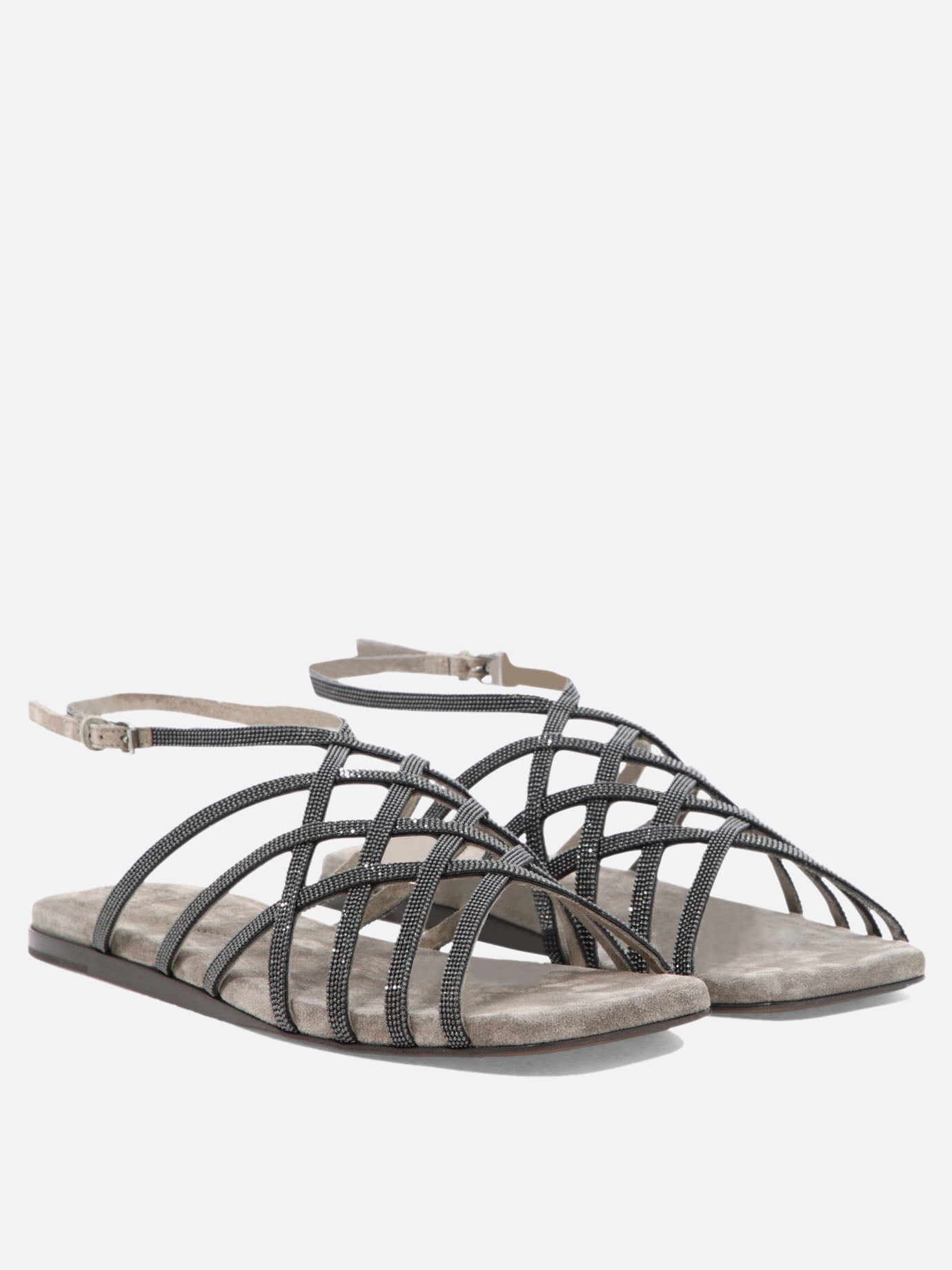 "Precious Net" sandals