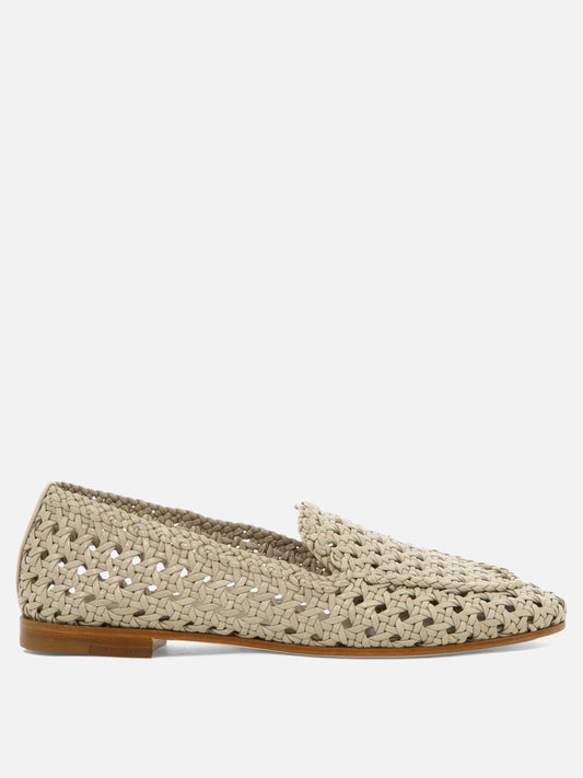 "Portofino" woven loafers