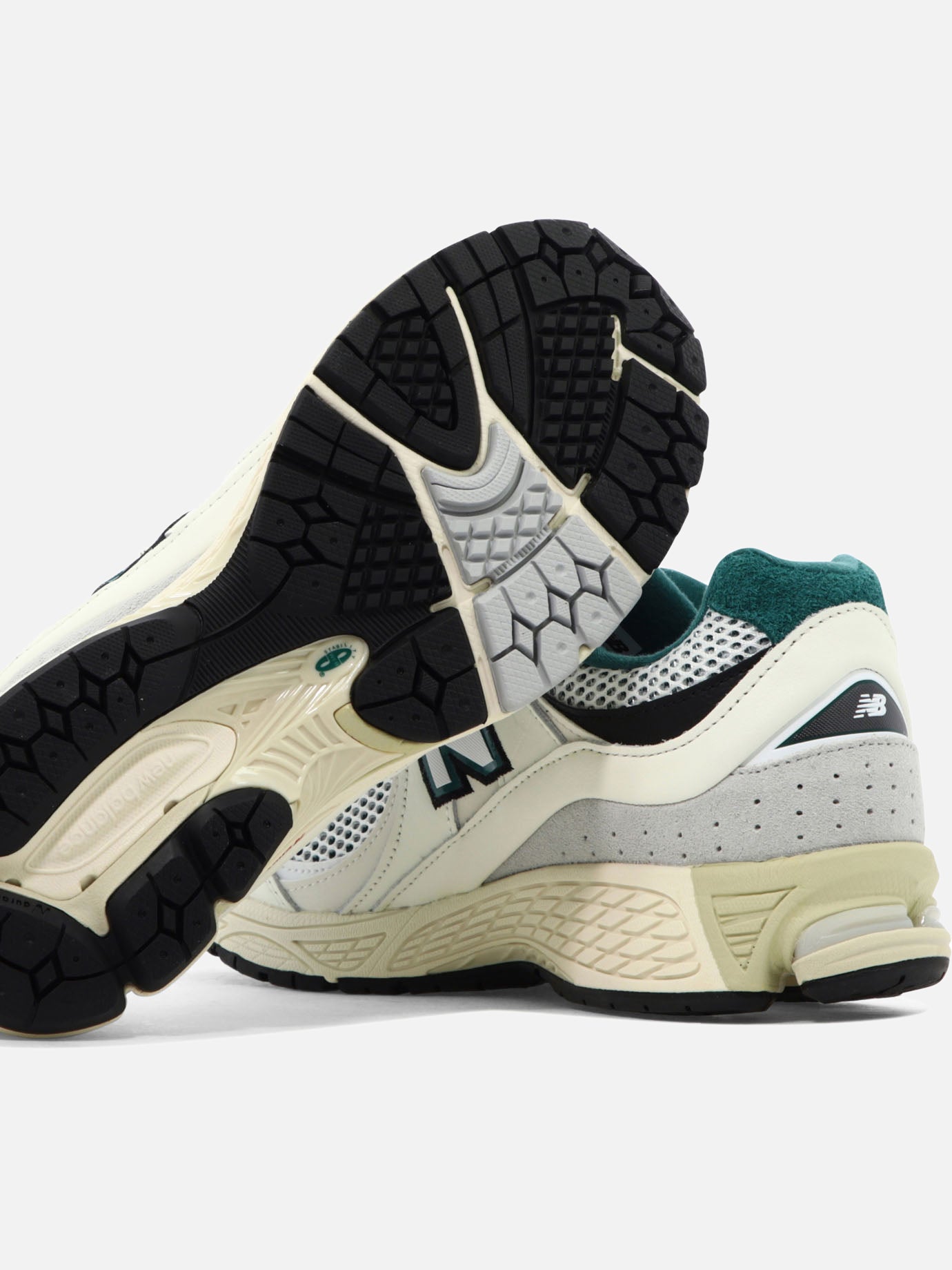 Low top sneakers 70% pelle 30% mesh - 100% gomma  White - New Balance Men | PDP | VIETTI Online Store | Zoom-Modal_5
