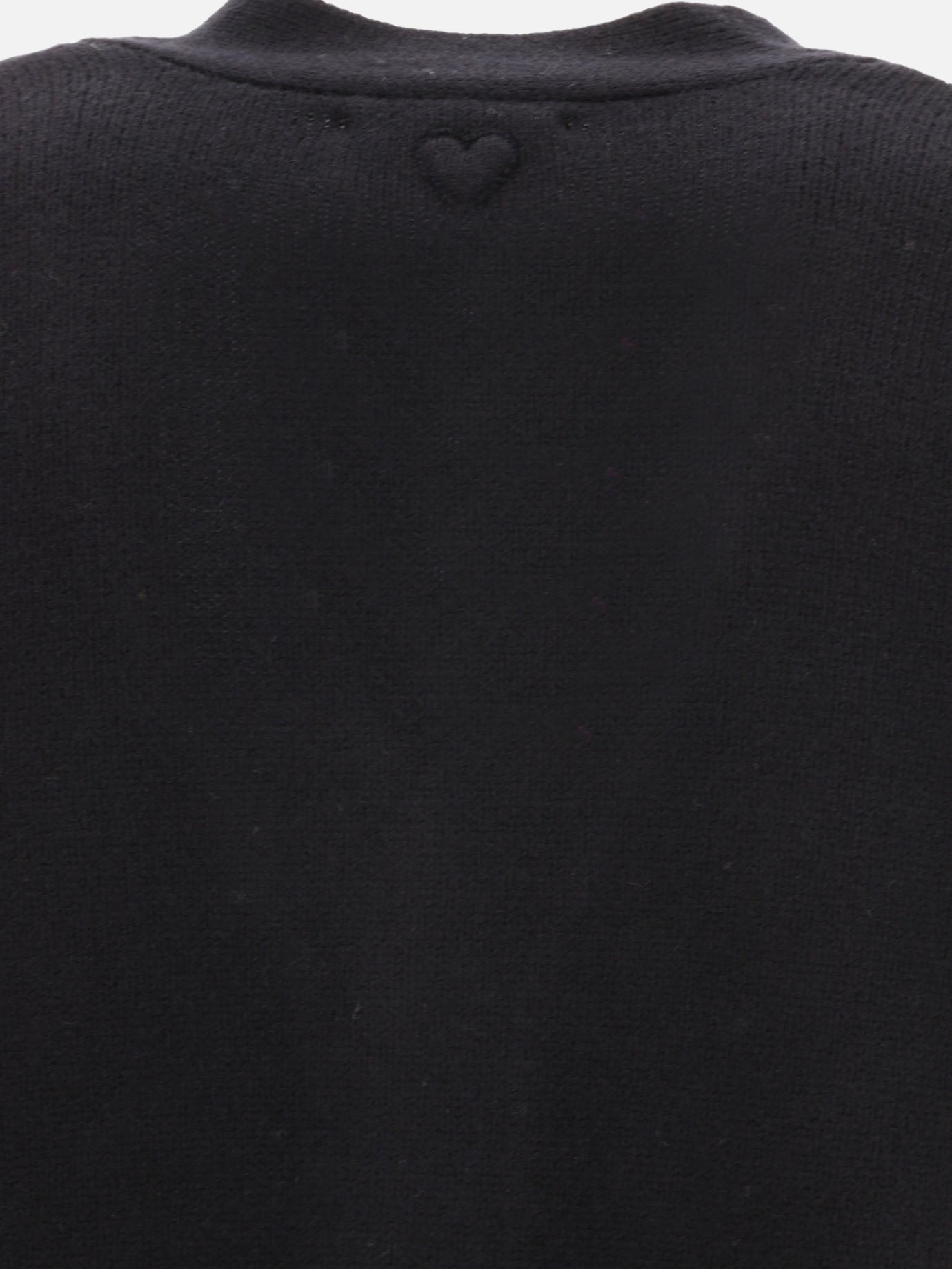 Cardigans 90% wool 10% cashmere  Black - Ami Paris Men | PDP | VIETTI Online Store | Zoom-Modal_4
