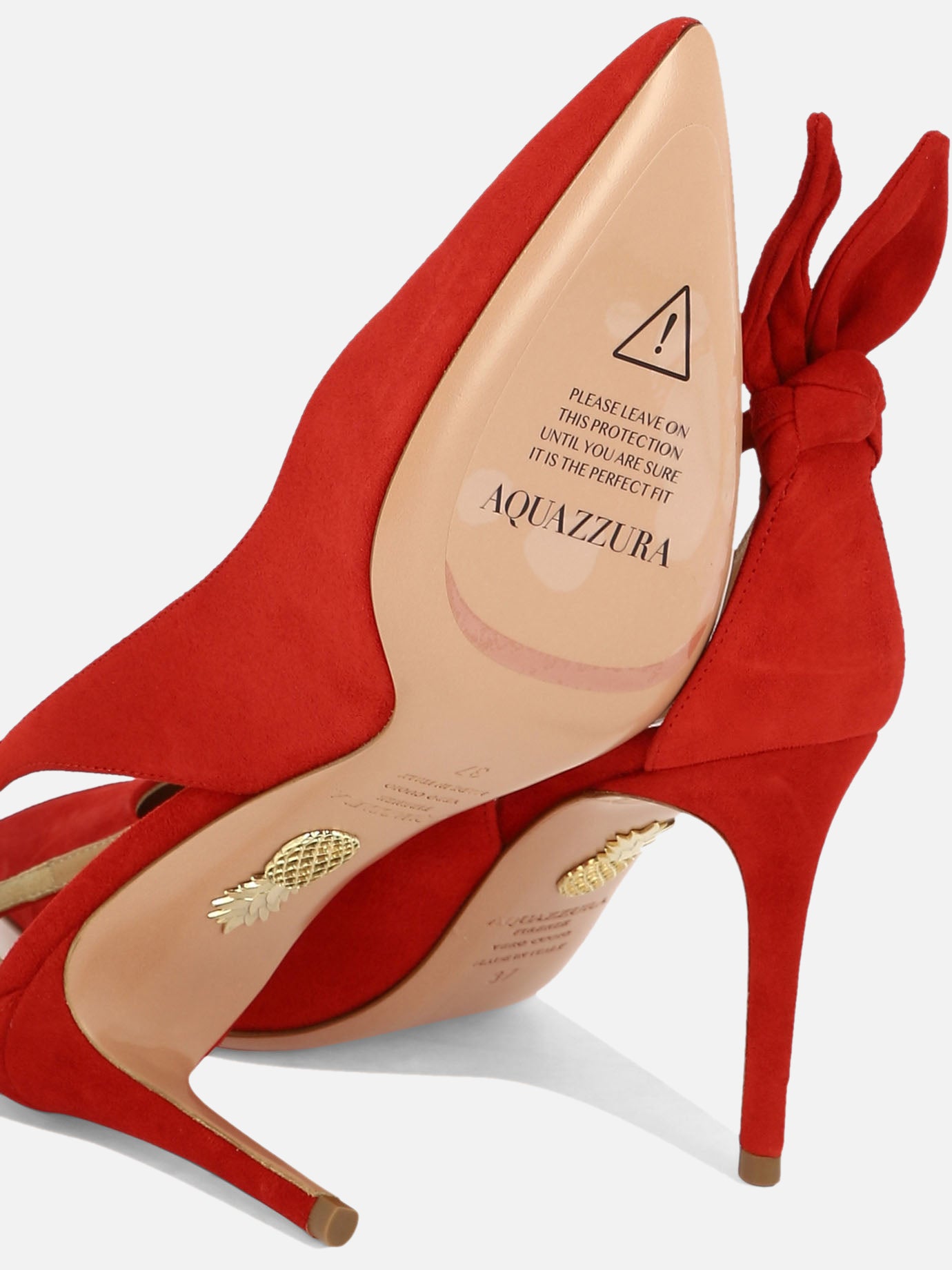 Pumps 100% suede - 100% leather  Red - Aquazzura Women | PDP | VIETTI Online Store | thumbnail_5