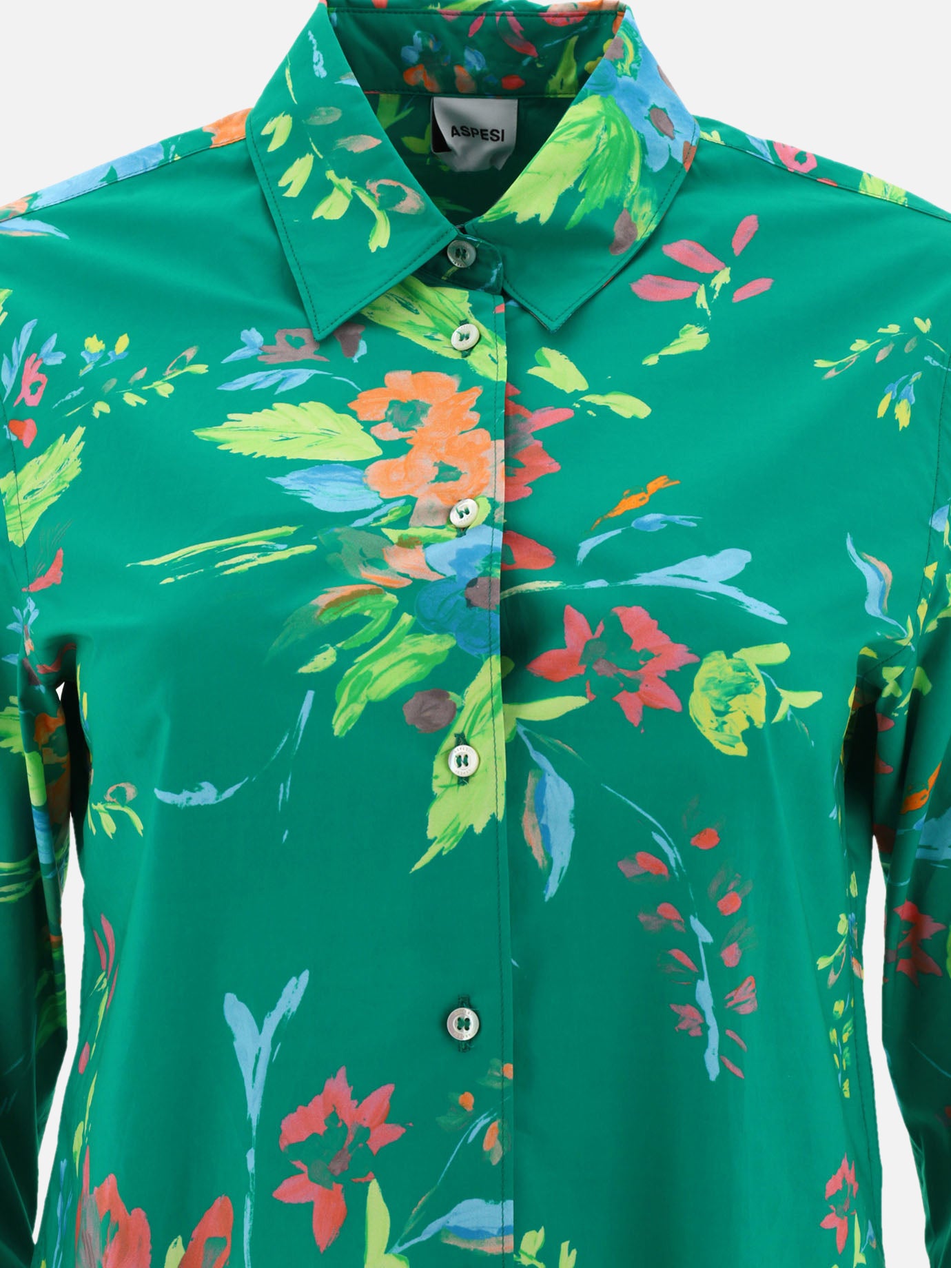 Shirt with floral print