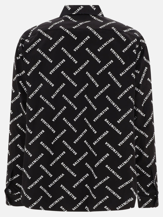 Casual shirts 100% cotton  Black - Balenciaga Men | PLP | VIETTI Online Store | 2
