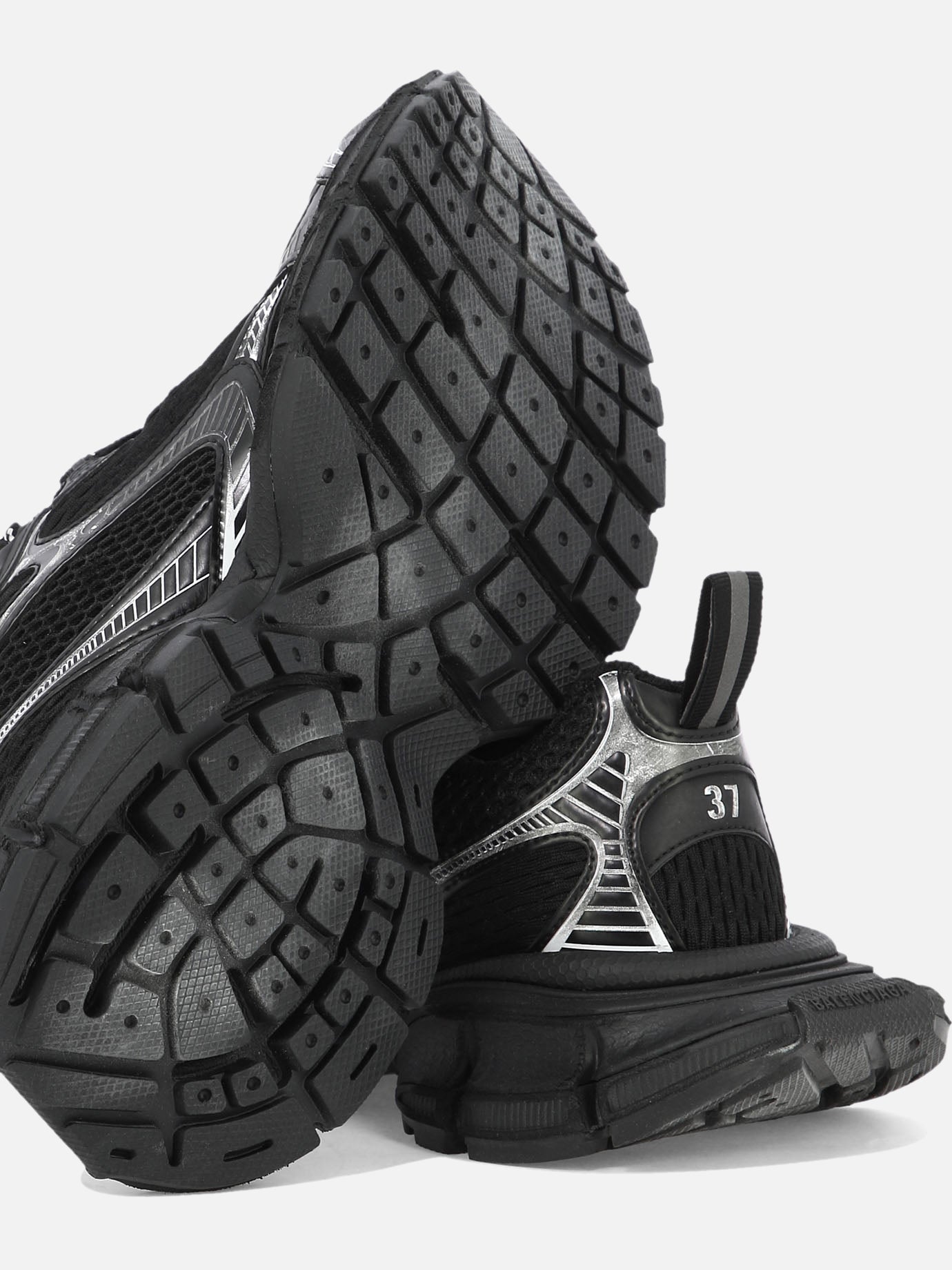 Low top sneakers 55% polyurethane 45% polyester - 100% rubber  Black - Balenciaga Women | PDP | VIETTI Online Store | thumbnail_5