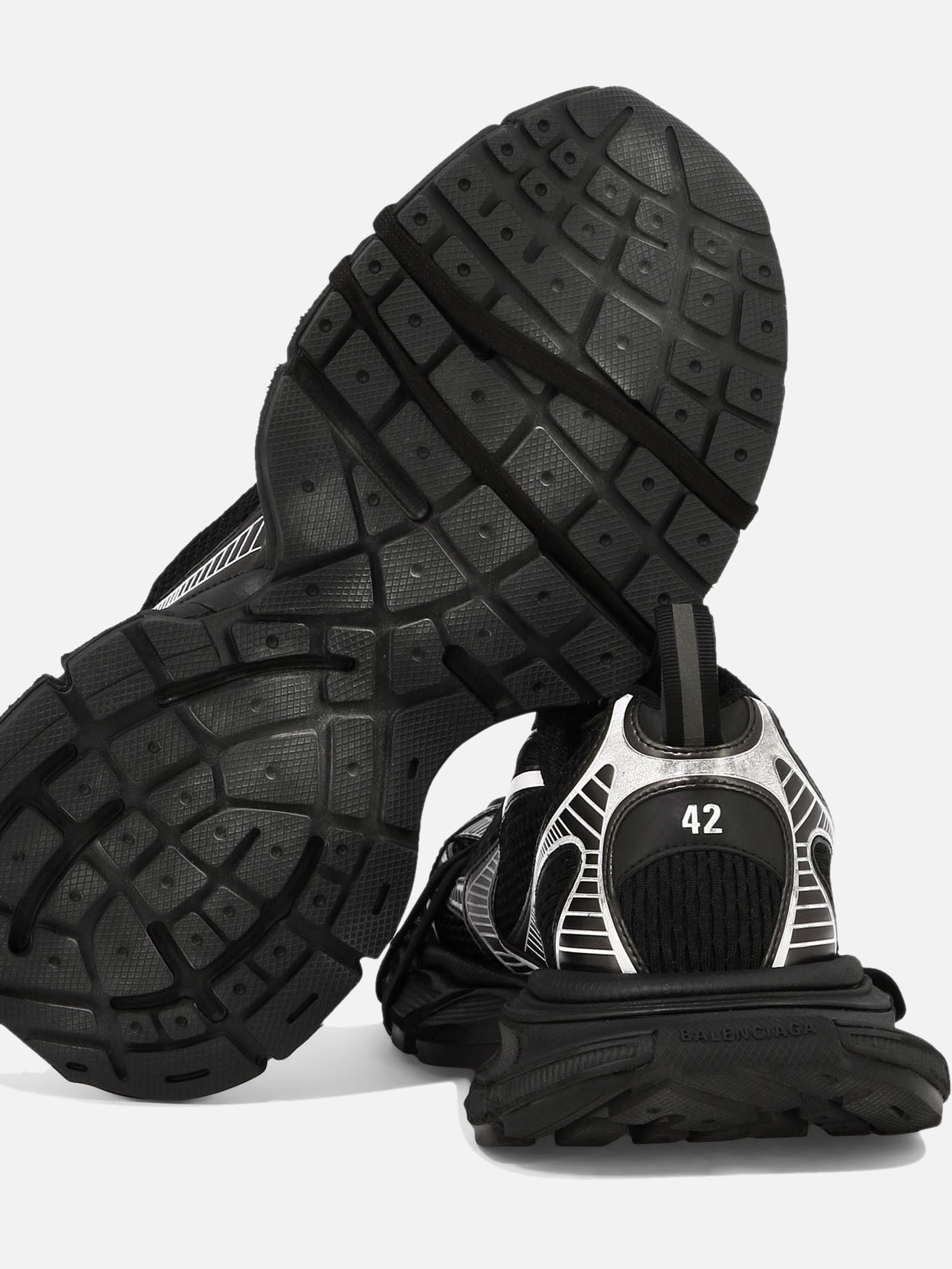 Low top sneakers 55% polyurethane 45% polyester - 100% rubber  Black - Balenciaga Men | PDP | VIETTI Online Store | thumbnail_5