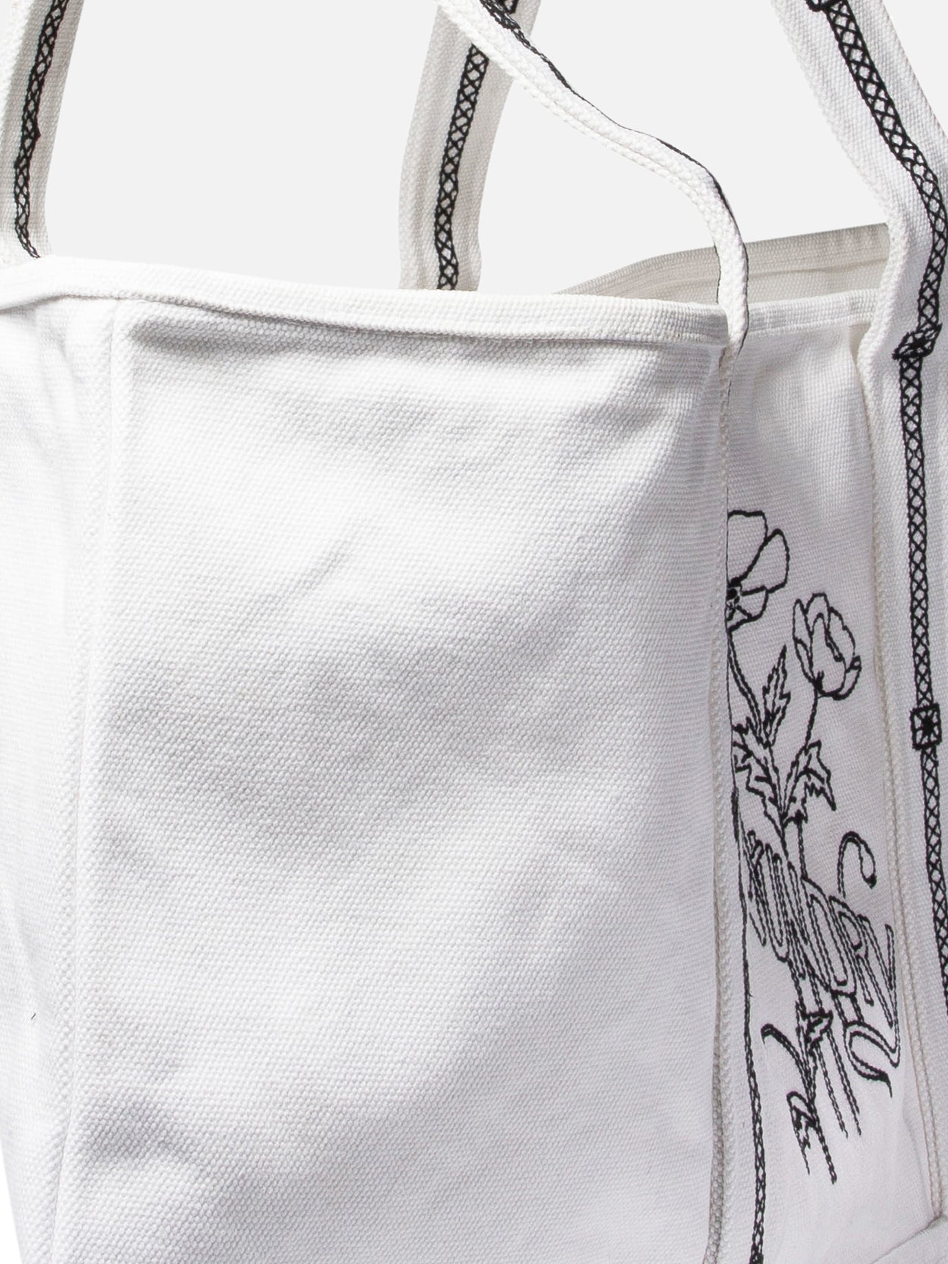 Bode "Laundry" tote bag White