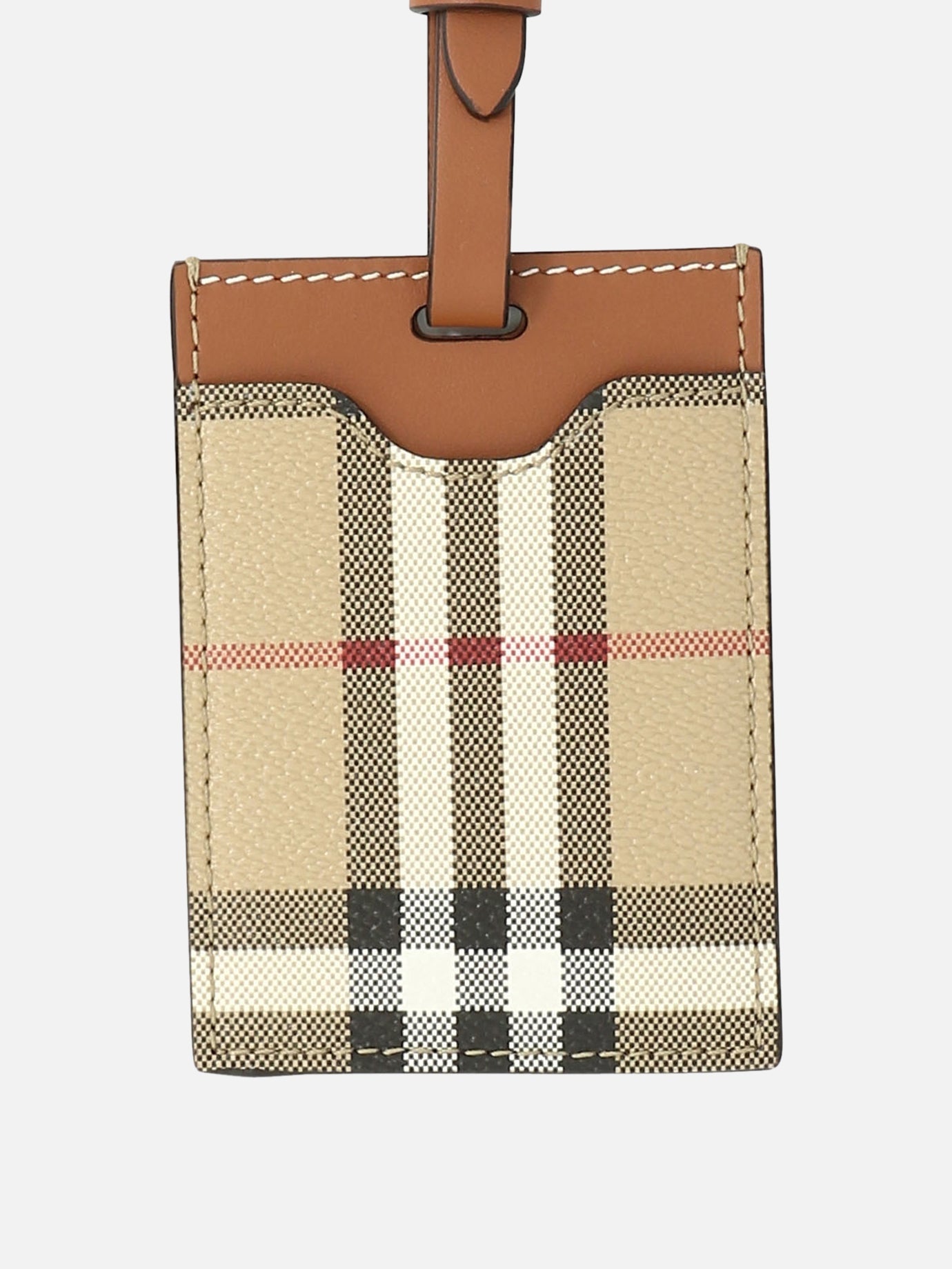 Keychains 71% polyurethane 16% polyester 12% cotton 1% acrylic  Beige - Burberry Women | PDP | VIETTI Online Store | Zoom-Modal_2
