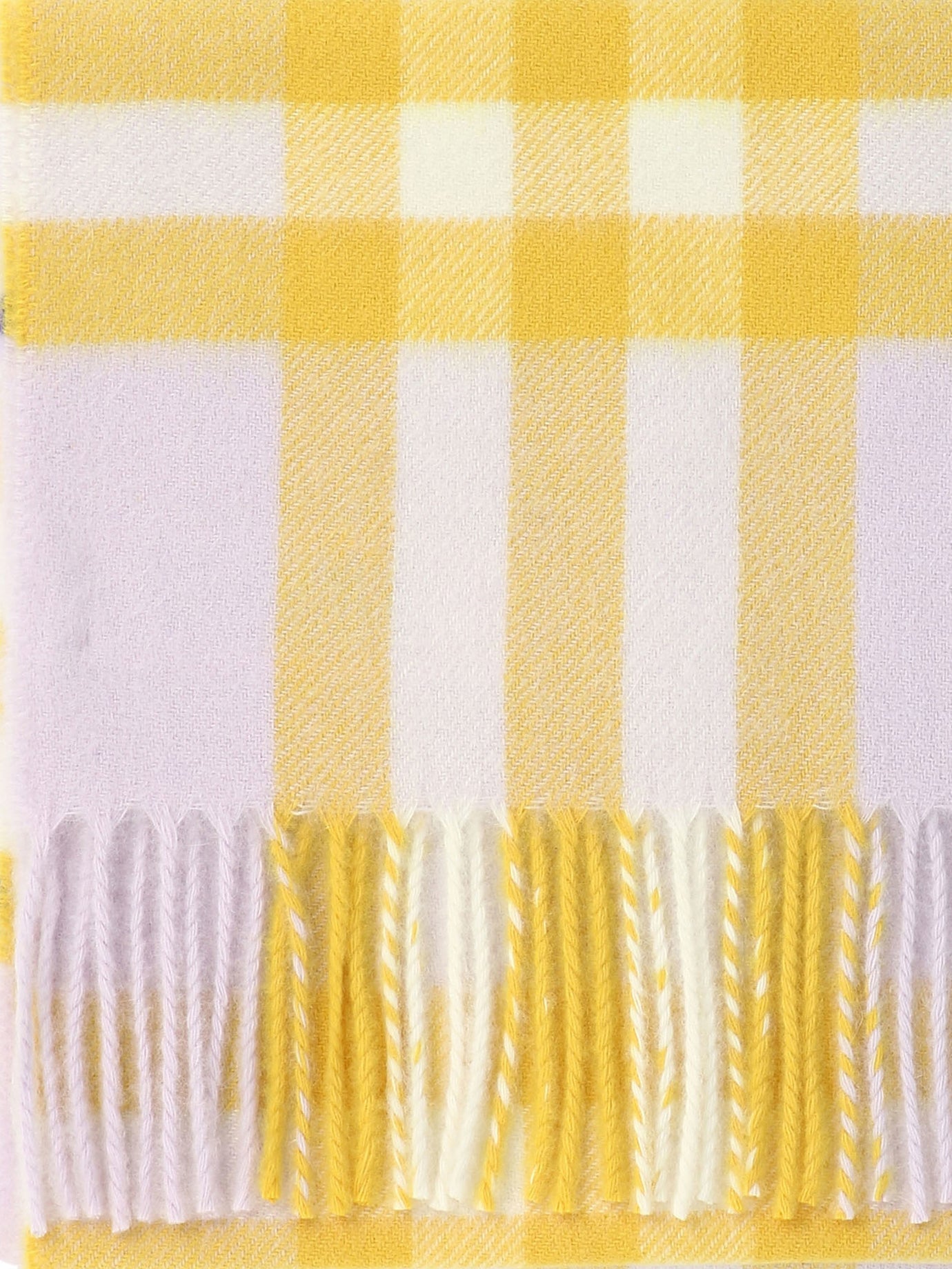 Fringed scarves 100% cashmere  Pink - Burberry Women | PDP | VIETTI Online Store | Zoom-Modal_2
