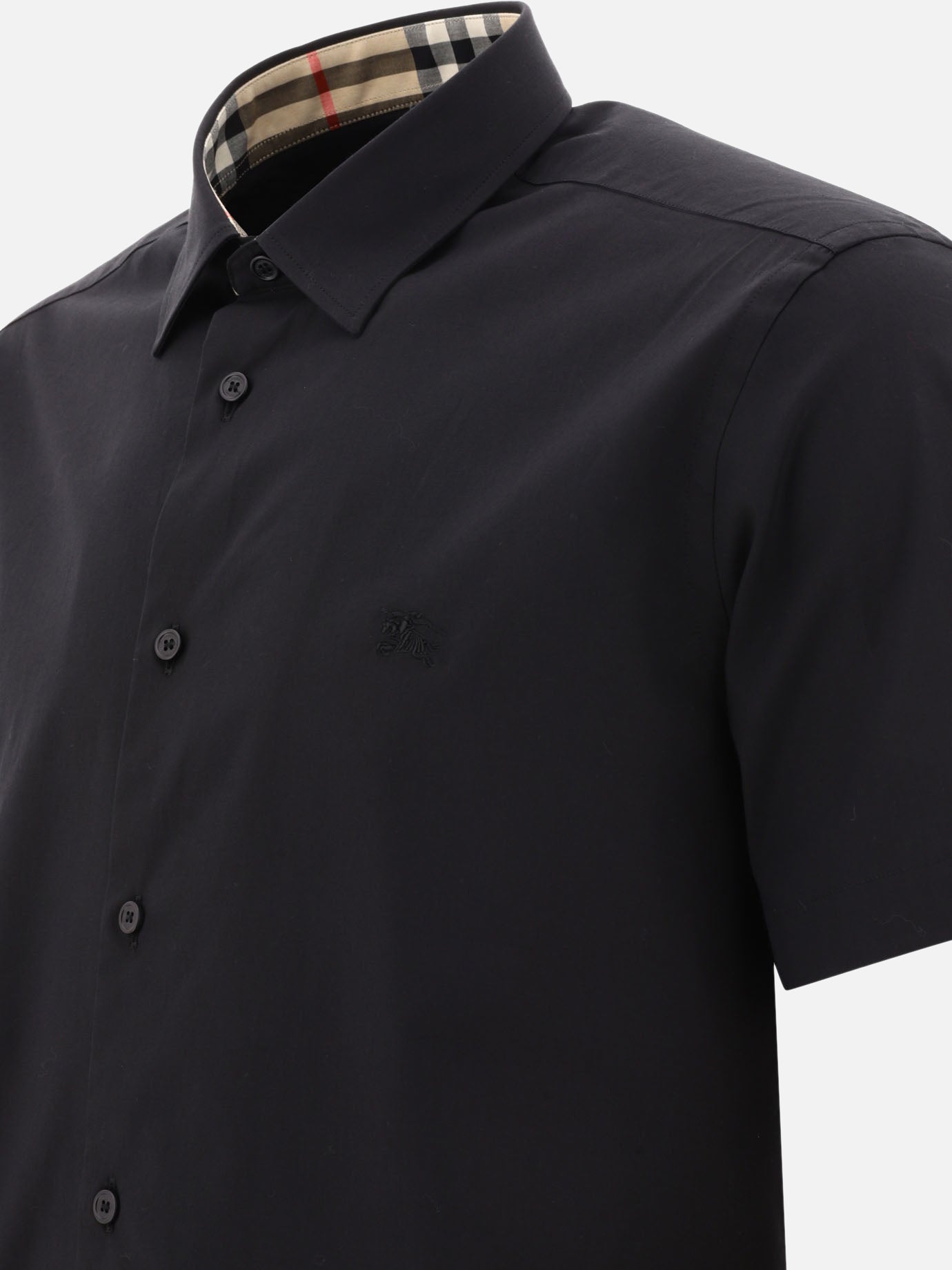Casual shirts 100% cotton  Black - Burberry Men | PDP | VIETTI Online Store | thumbnail_4