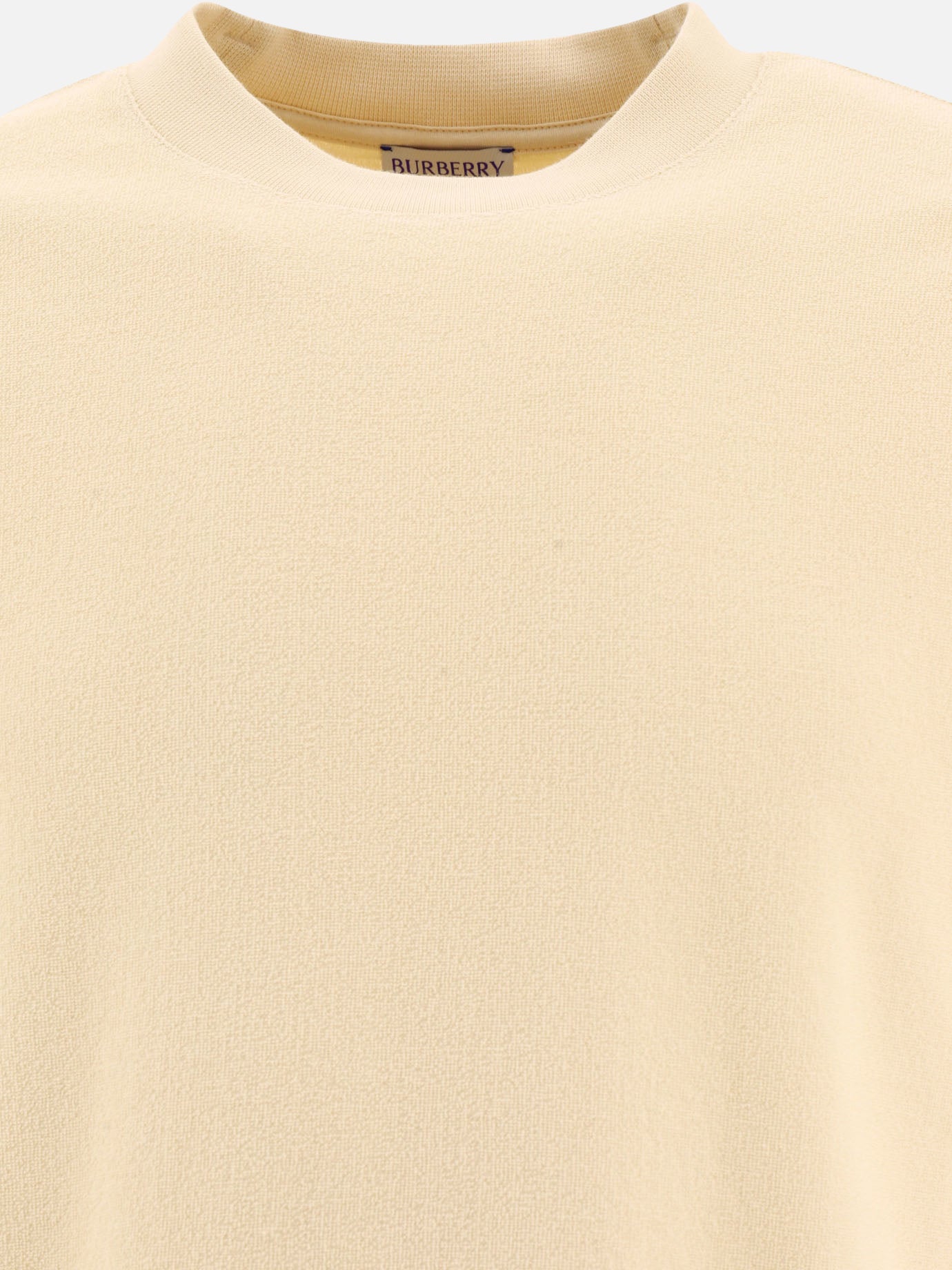 Crewneck t-shirts 100% cotton  Beige - Burberry Men | PDP | VIETTI Online Store | thumbnail_3