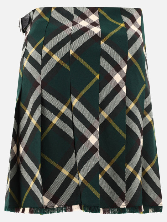 Miniskirts 100% wool  Green - Burberry Women | PLP | VIETTI Online Store | 2
