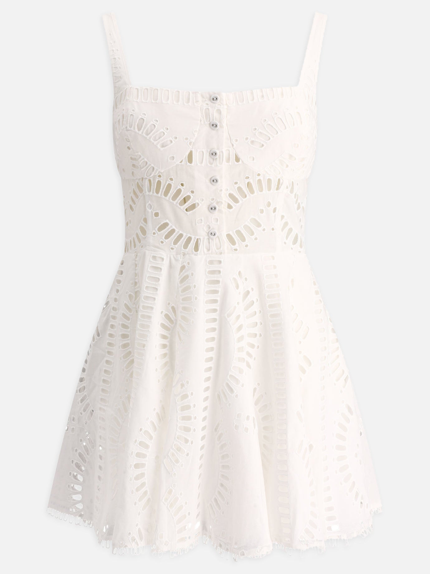Mini dresses 243610  White - Charo Ruiz Ibiza Women | PDP | VIETTI Online Store | thumbnail