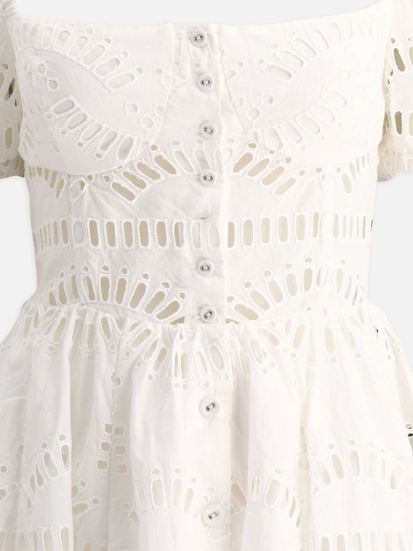 Mini dresses 243613  White - Charo Ruiz Ibiza Women | PDP | VIETTI Online Store | Zoom-Modal_3

