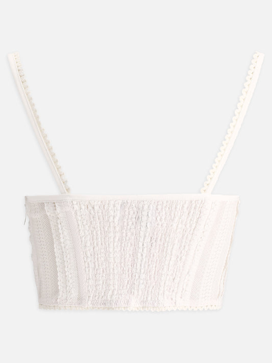 Casual tops 245101  White - Charo Ruiz Ibiza Women | PLP | VIETTI Online Store | 2
