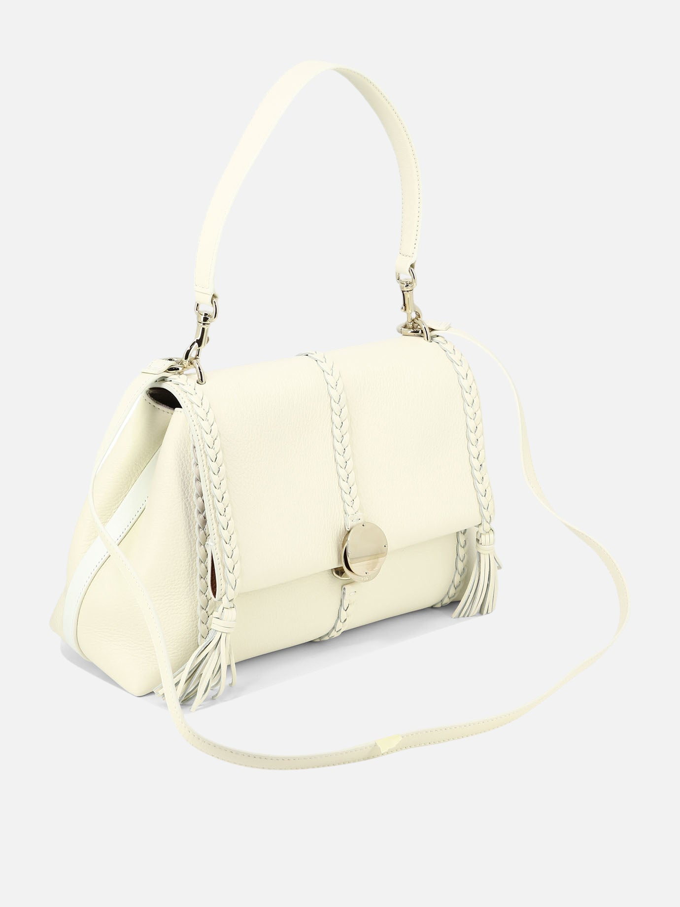 Medium bags 100% leather  White - Chloé Women | PDP | VIETTI Online Store | thumbnail_2