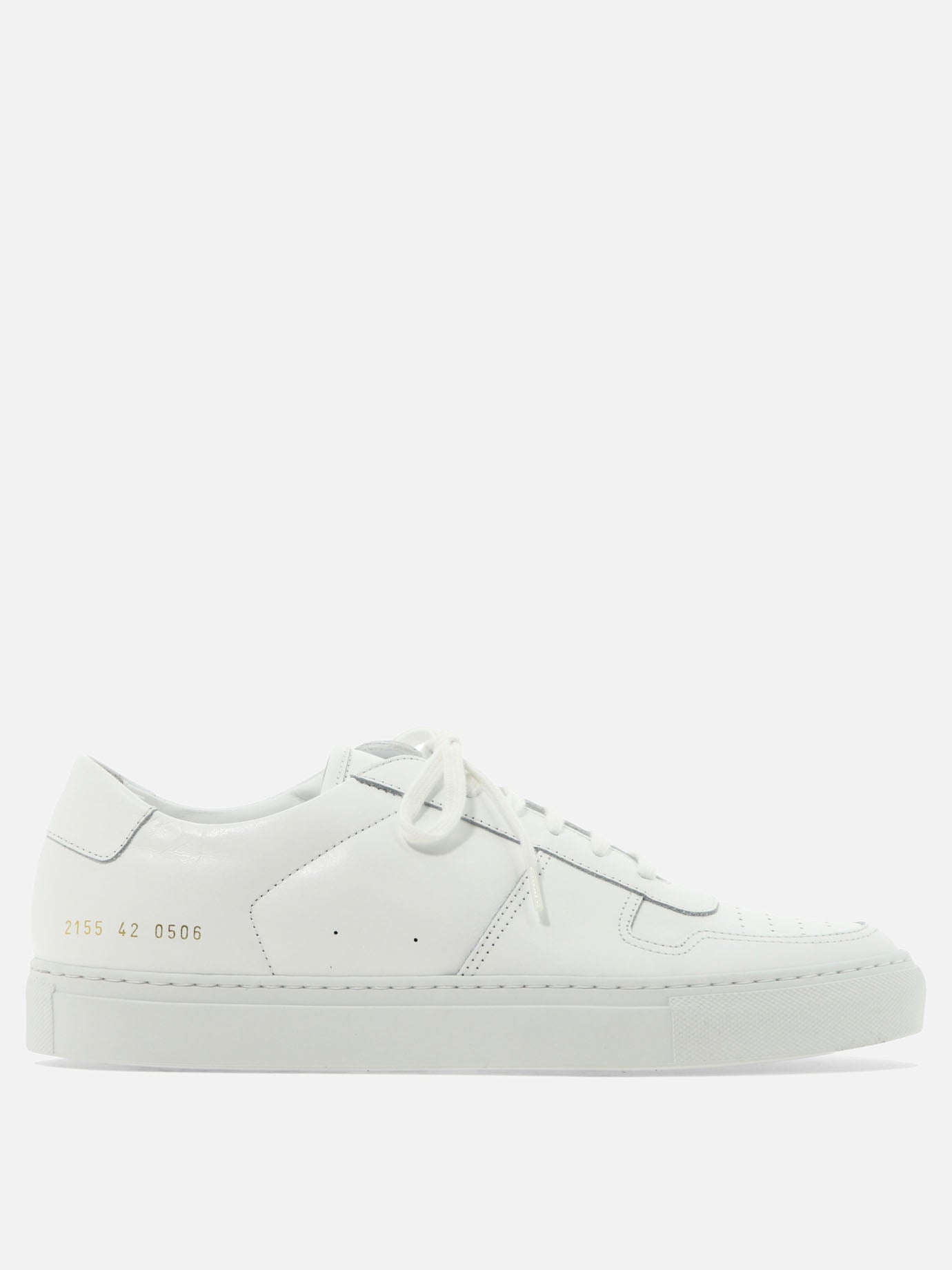 Low top sneakers 100% leather - 100% rubber  White - Common Projects Men | PDP | VIETTI Online Store | thumbnail