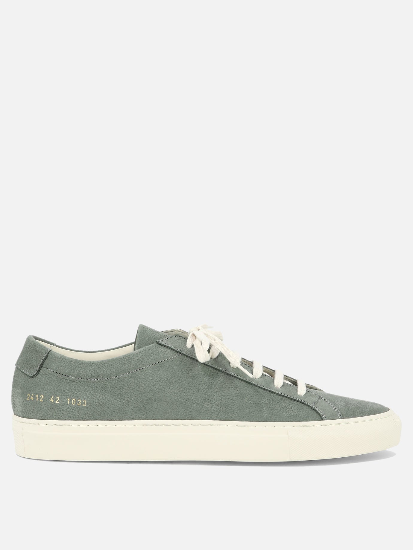 Low top sneakers 100% leather - 100% rubber  Green - Common Projects Men | PDP | VIETTI Online Store | thumbnail