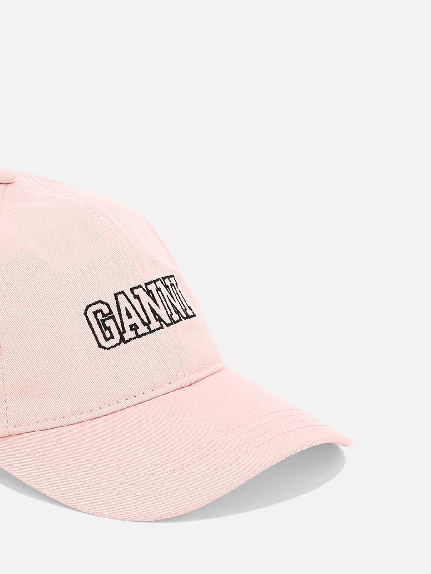 Baseball caps 100% cotton  Pink - Ganni Women | PDP | VIETTI Online Store | Zoom-Modal_3
