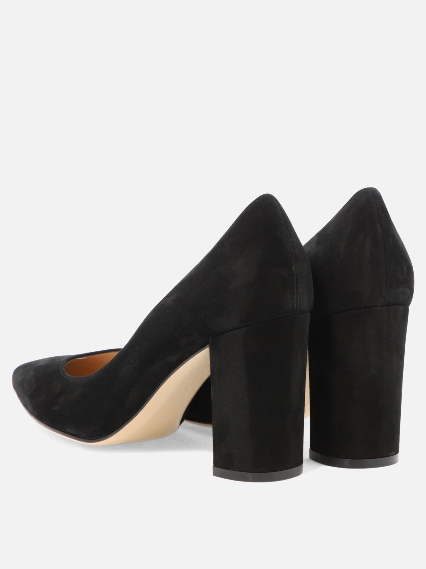 Pumps 100% suede - 100% leather  Black - Gianvito Rossi Women | PDP | VIETTI Online Store | thumbnail_4
