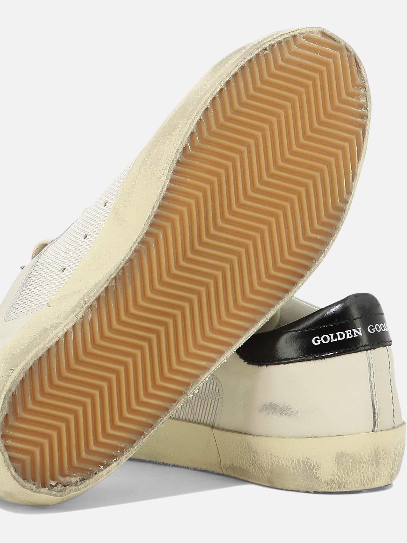 Low top sneakers 70% leather 21% polyamide 9% spandex - 100% rubber  White - Golden Goose Men | PDP | VIETTI Online Store | Zoom-Modal_5
