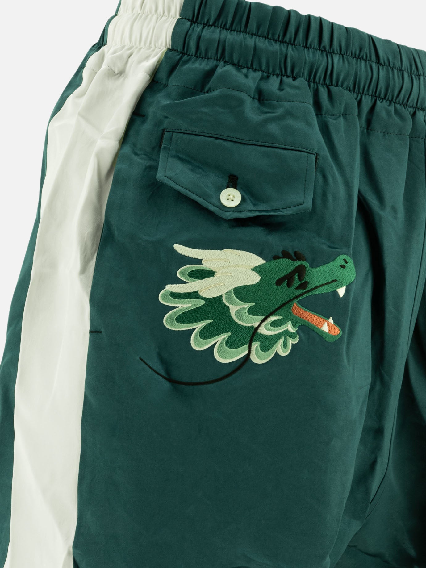 Human Made "Yokosuka" shorts Green