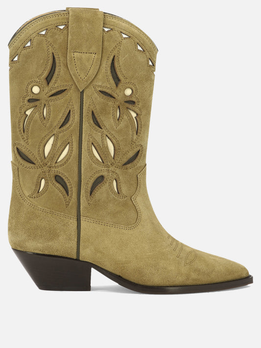 Cowboy 100% suede - 100% leather  Beige - Isabel Marant Women | PLP | VIETTI Online Store 
