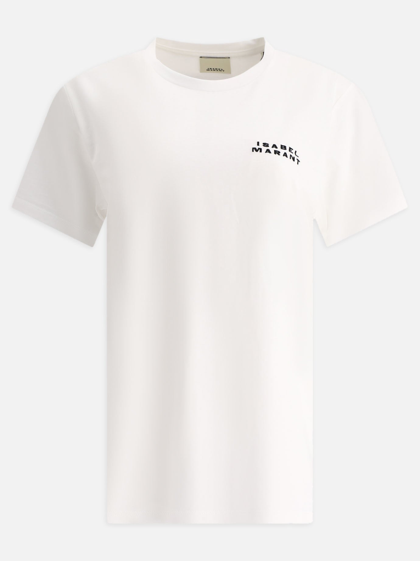 Crewneck t-shirts Solid colour  White - Isabel Marant Women | PDP | VIETTI Online Store | thumbnail