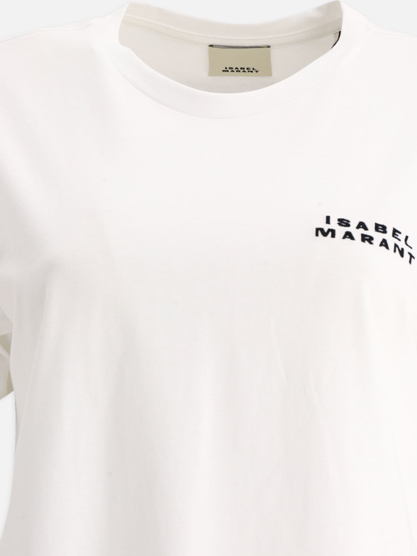 Crewneck t-shirts Solid colour  White - Isabel Marant Women | PDP | VIETTI Online Store | thumbnail_3