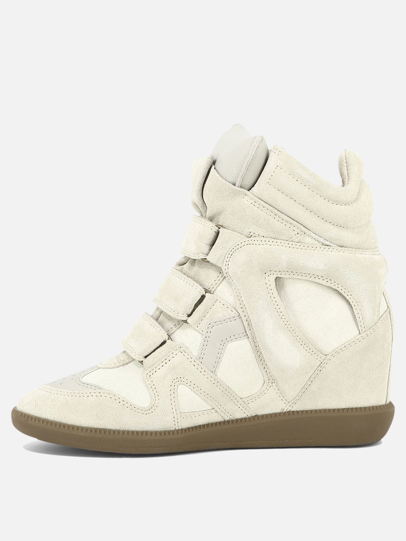 High top sneakers 100% leather - 100% rubber  Beige - Isabel Marant Women | PDP | VIETTI Online Store | thumbnail_3
