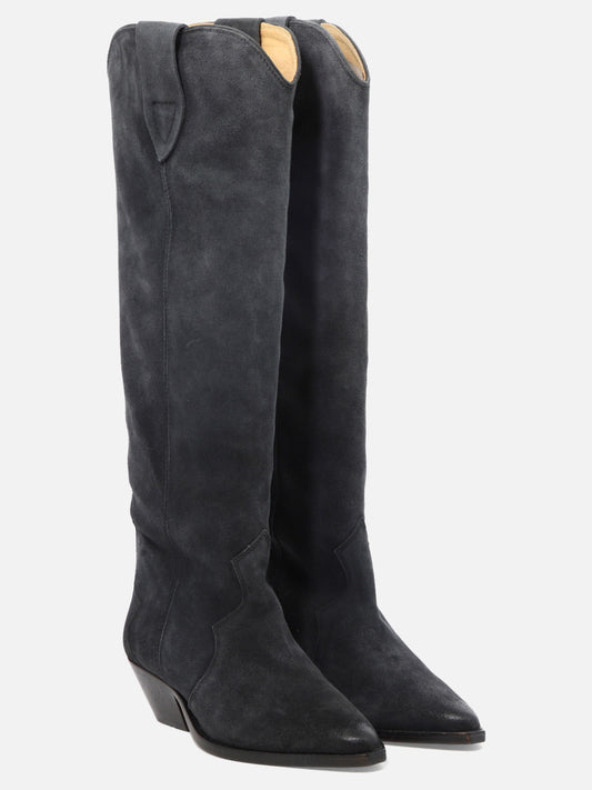 Cowboy 100% suede - 100% leather  Black - Isabel Marant Women | PLP | VIETTI Online Store | 2
