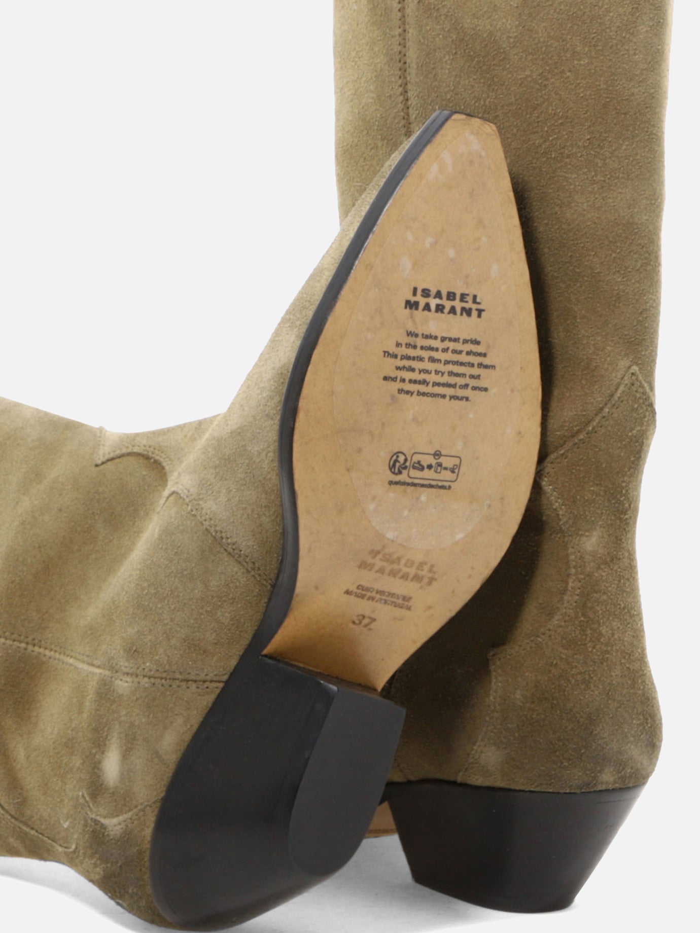 Cowboy 100% suede - 100% leather  Beige - Isabel Marant Women | PDP | VIETTI Online Store | Zoom-Modal_5
