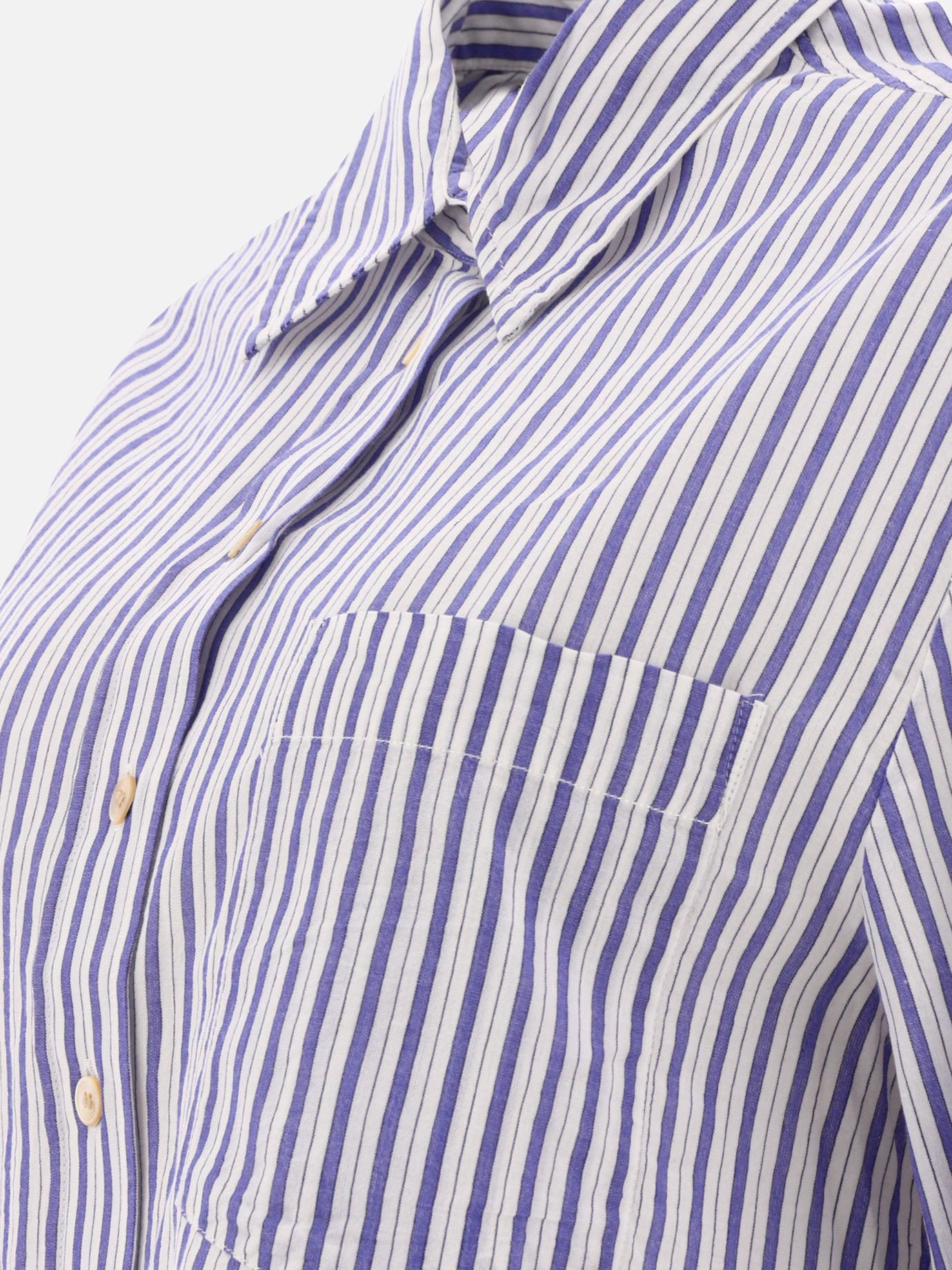 Casual shirts 100% cotton  Light blue - Marant Étoile Women | PDP | VIETTI Online Store | thumbnail_4