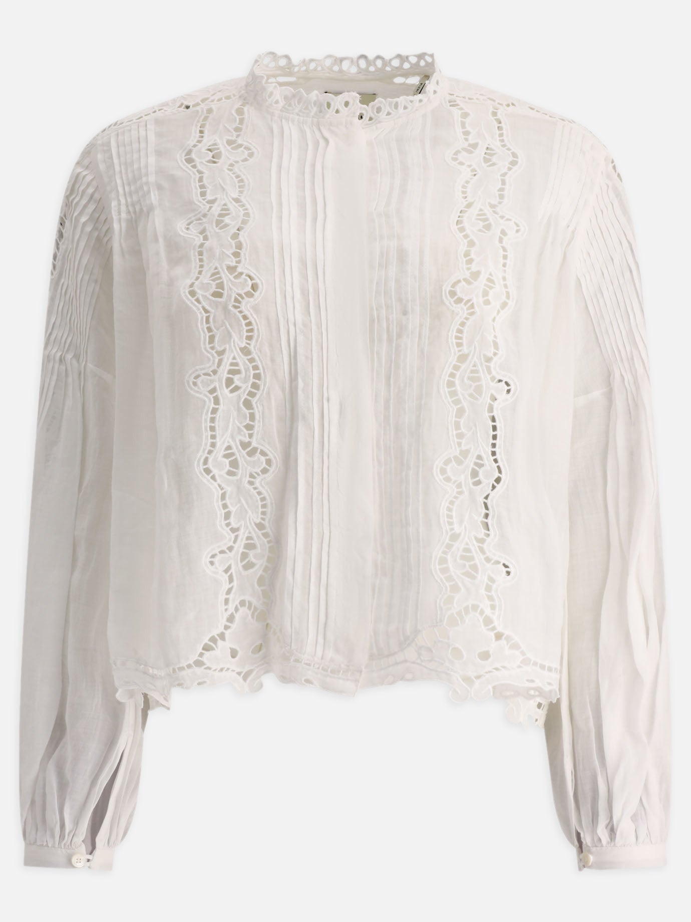 Blouses 100% ramie  White - Isabel Marant Women | PDP | VIETTI Online Store | thumbnail
