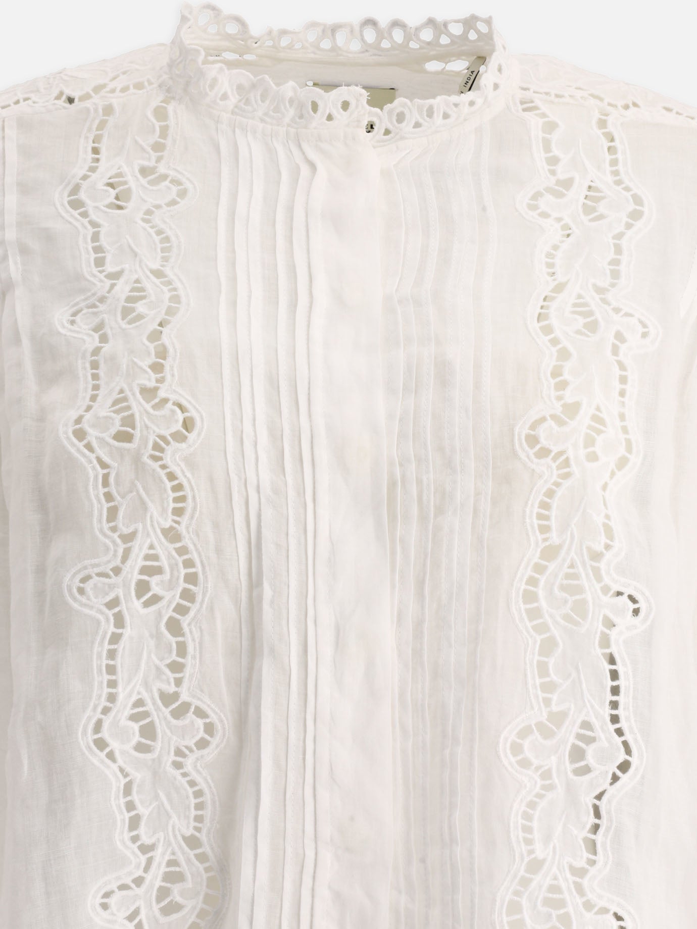 Blouses 100% ramie  White - Isabel Marant Women | PDP | VIETTI Online Store | thumbnail_3