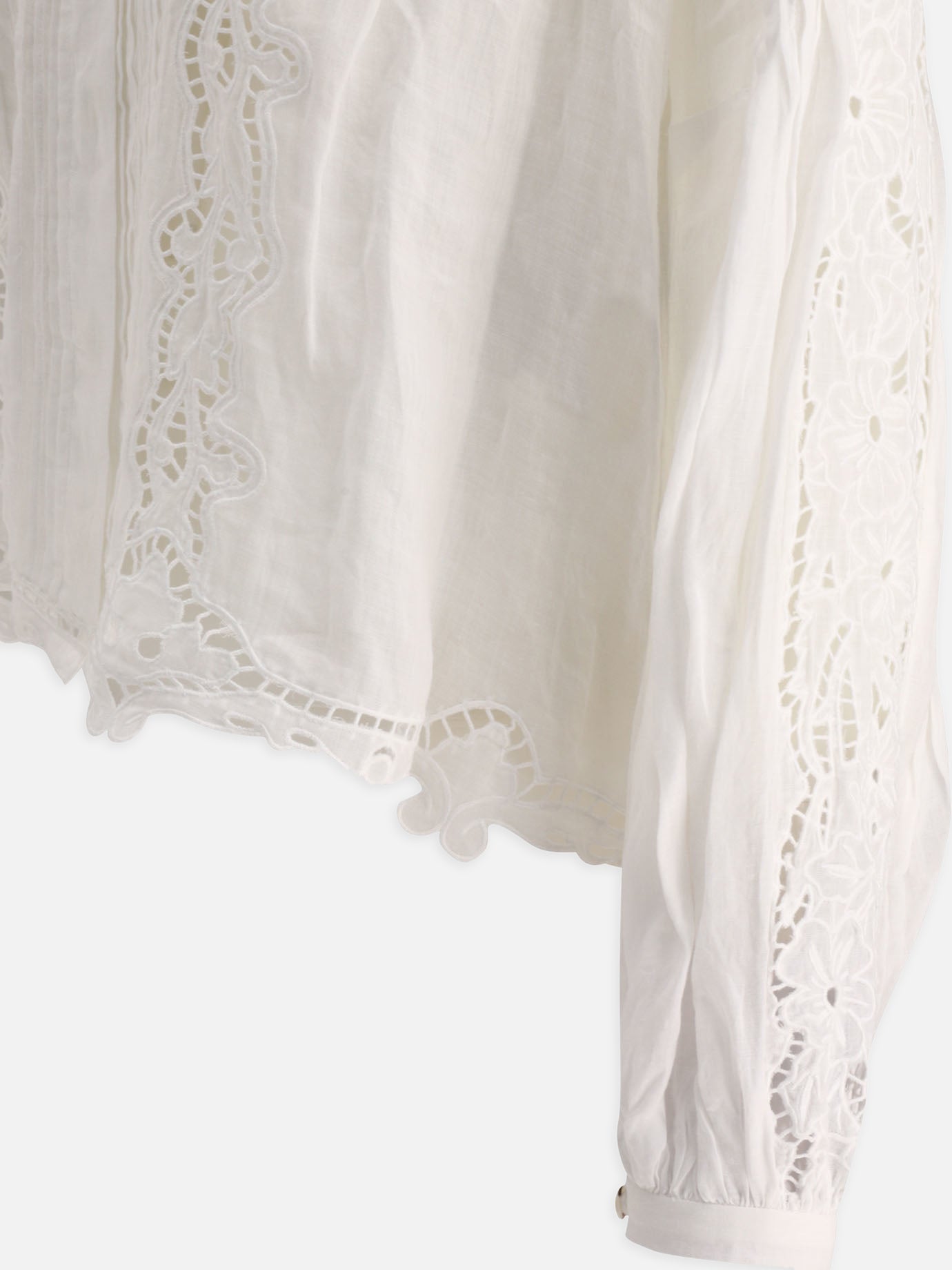 Blouses 100% ramie  White - Isabel Marant Women | PDP | VIETTI Online Store | thumbnail_4