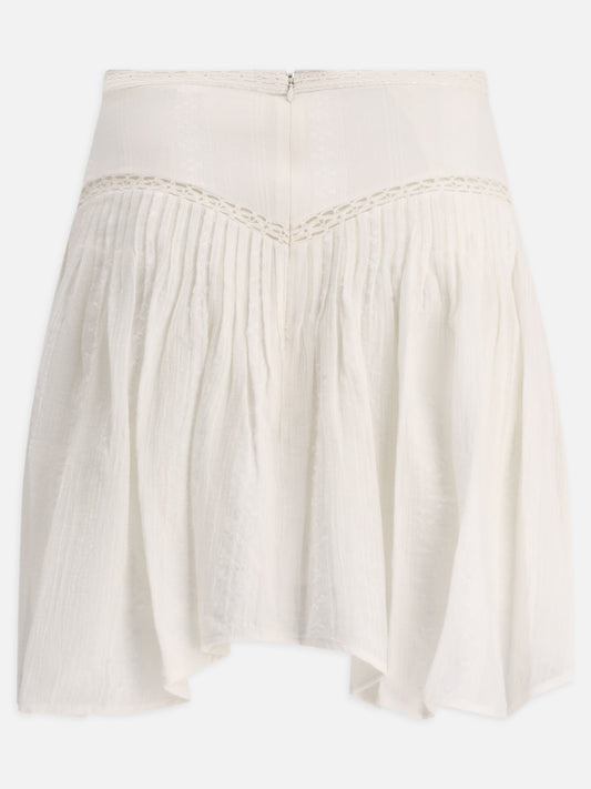 Miniskirts 24PJU0169FA  White - Marant Étoile Women | PLP | VIETTI Online Store | 2
