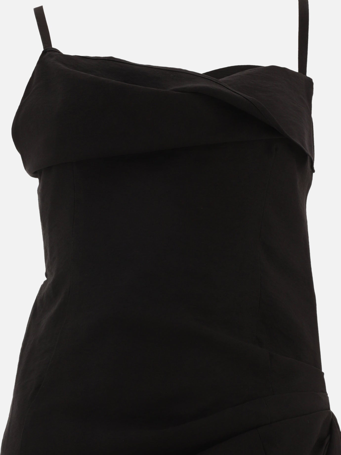 Long dresses 211DR001  Black - Jacquemus Women | PDP | VIETTI Online Store | thumbnail_3