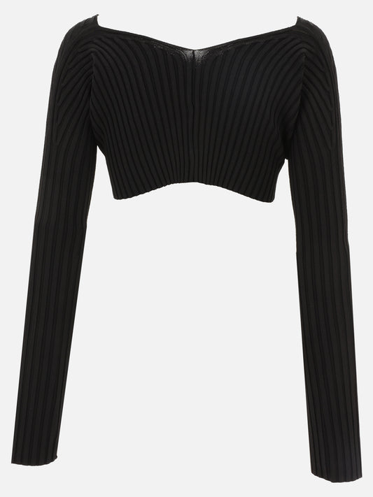 Cardigans 213KN108  Black - Jacquemus Women | PLP | VIETTI Online Store | 2
